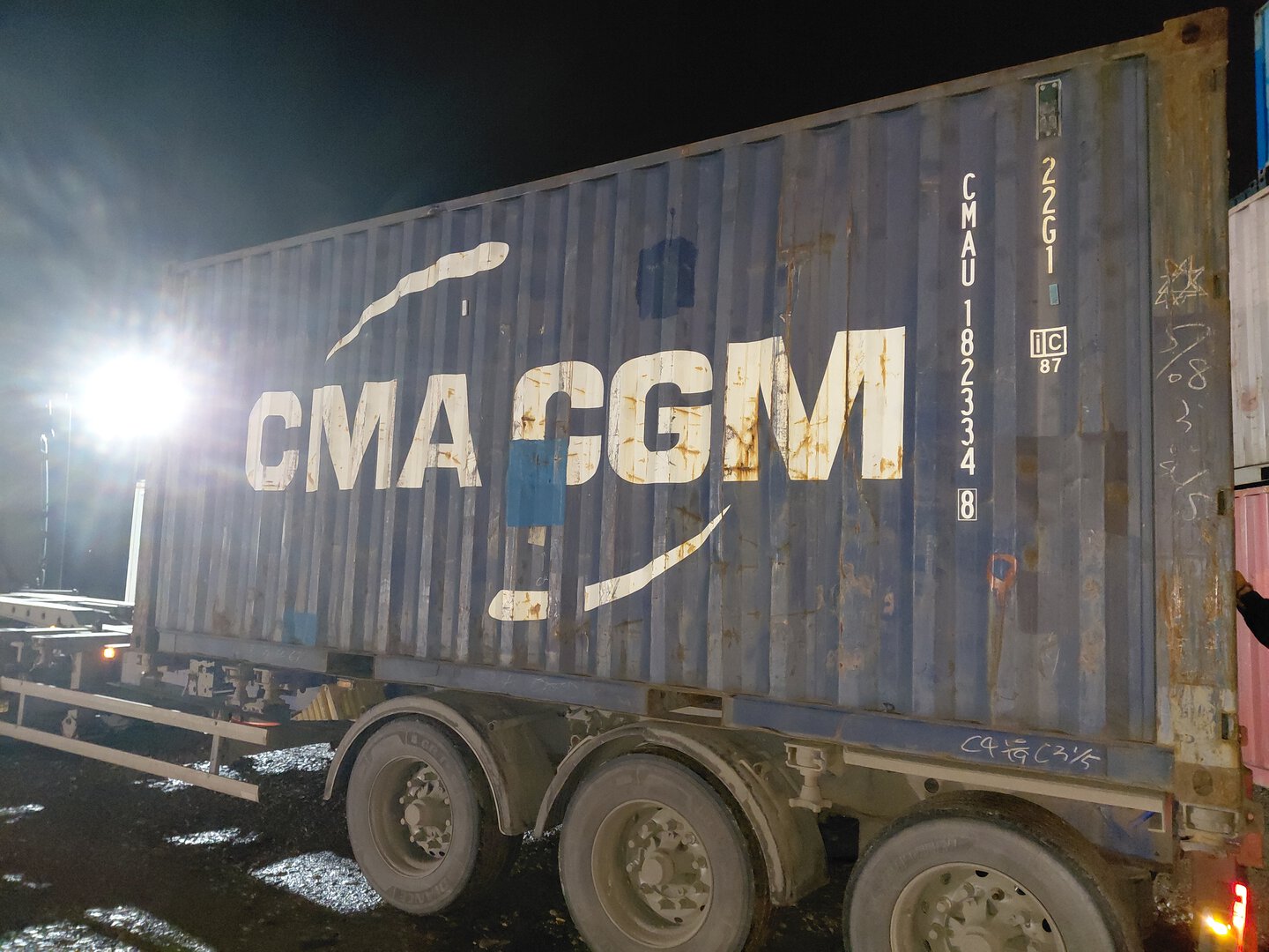 Морской контейнер CMAU1823348