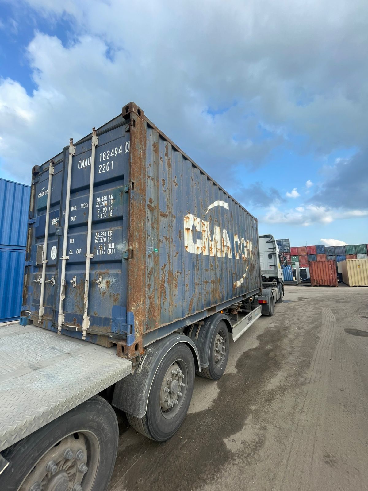 Морской контейнер CMAU1824940