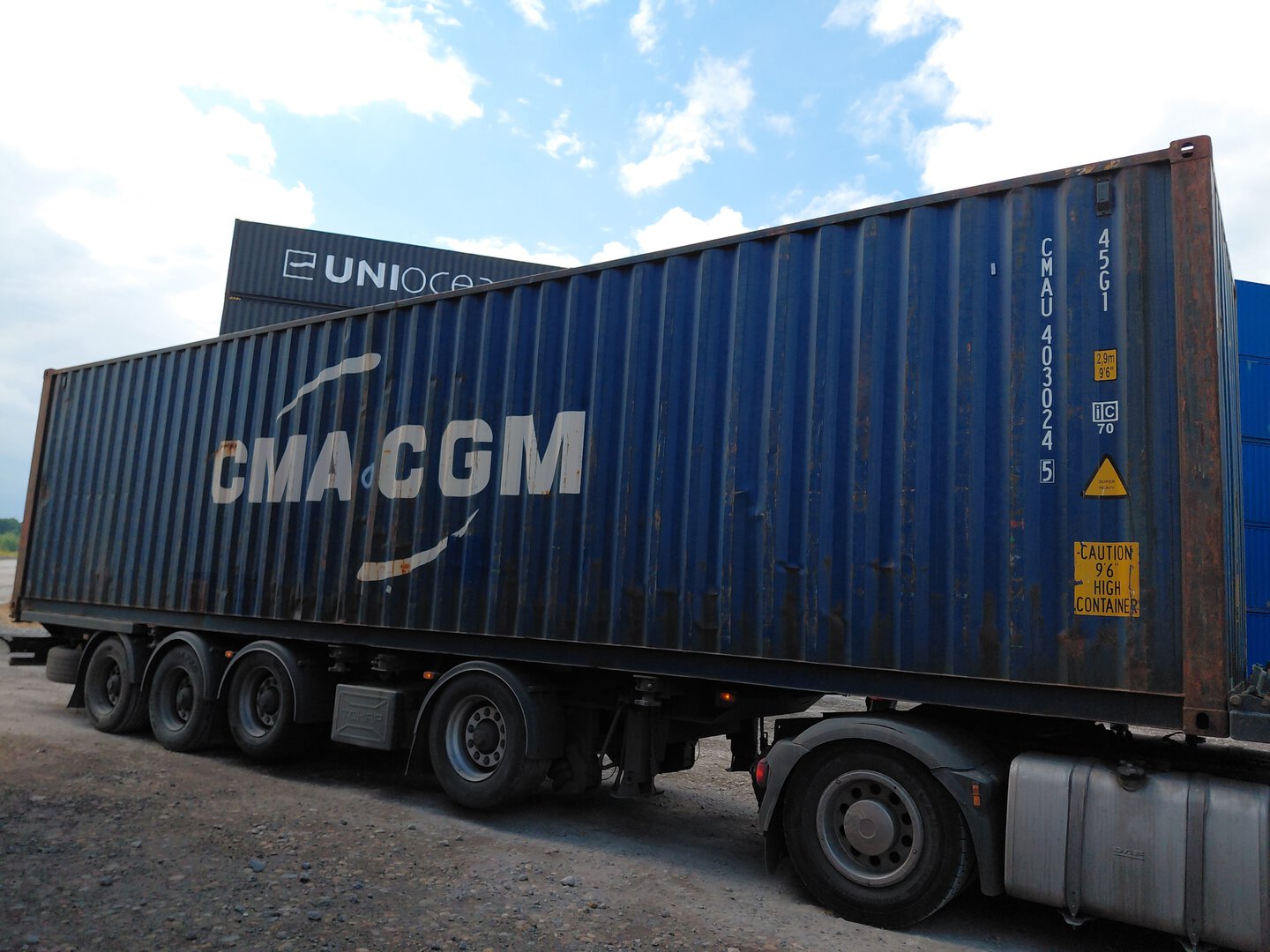 Морской контейнер CMAU4030245