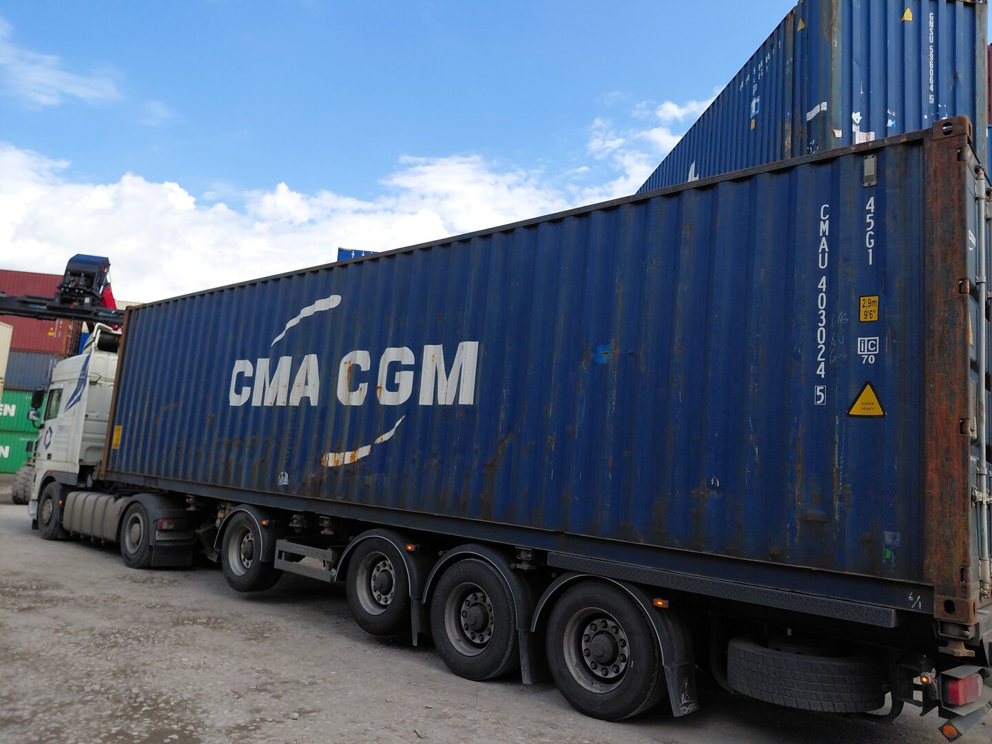 Морской контейнер CMAU4030245
