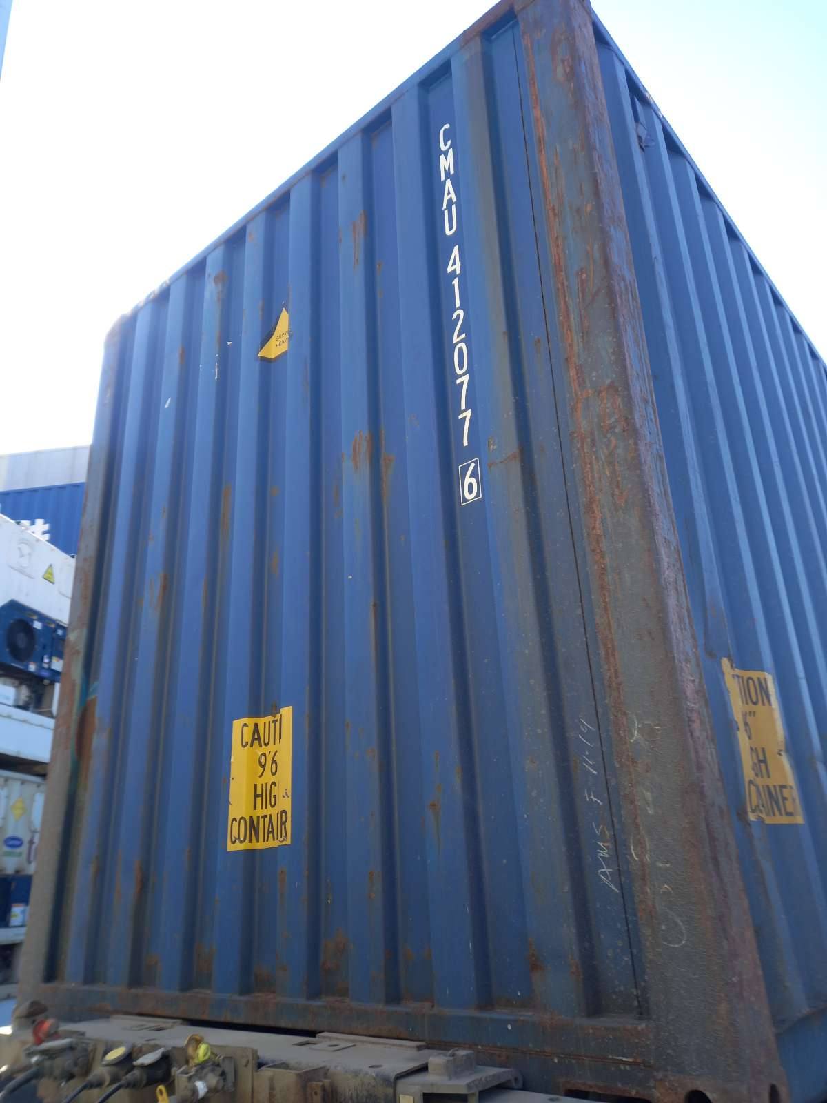 Морской контейнер CMAU4120776