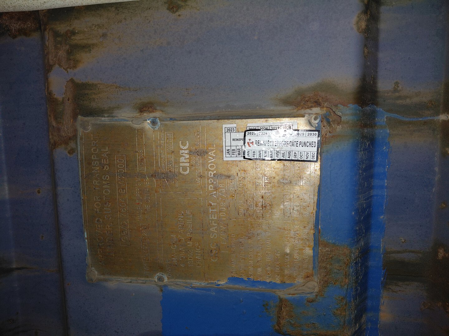 Морской контейнер CMAU5440331