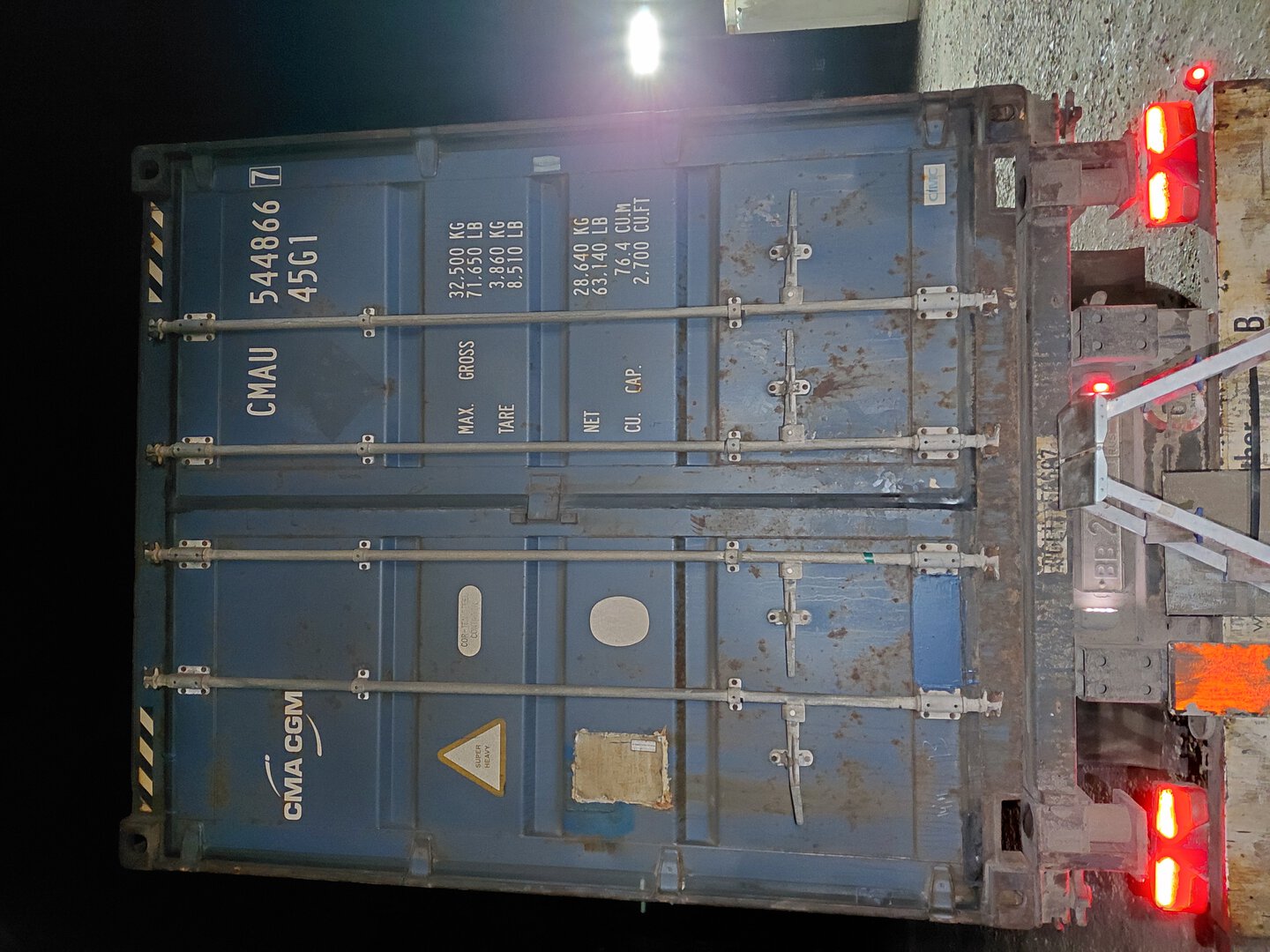 Морской контейнер CMAU5448667