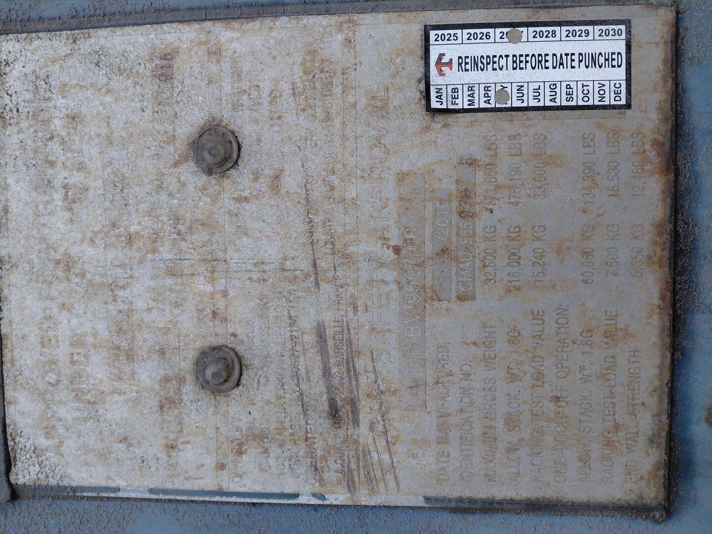 Морской контейнер CMAU5658766