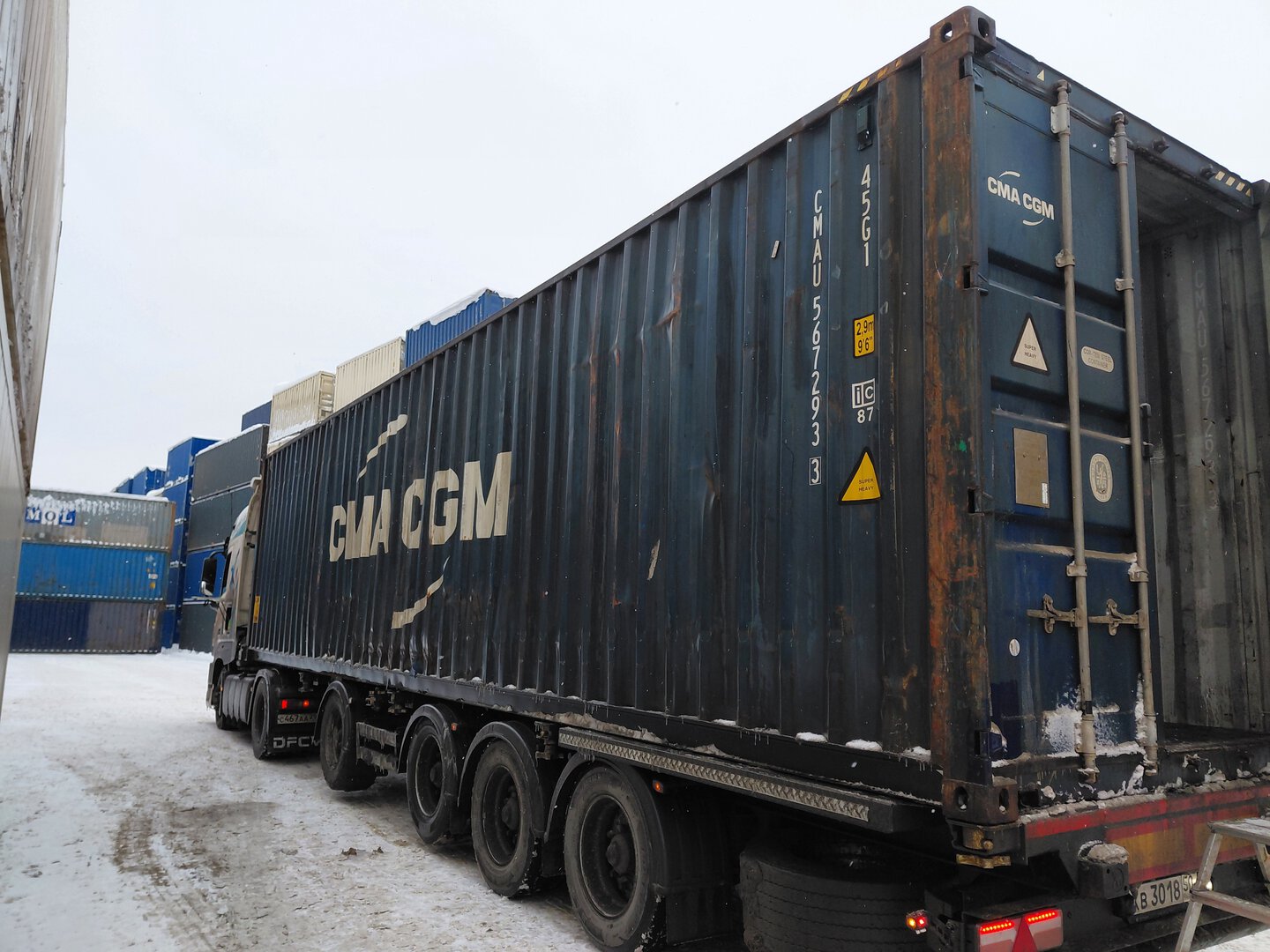 Морской контейнер CMAU5672933