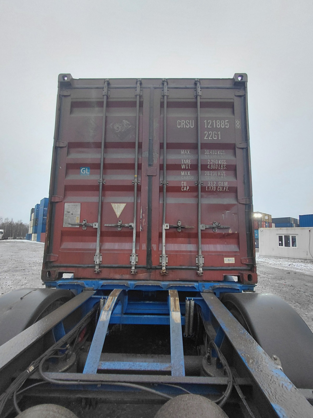 Морской контейнер CRSU1218858