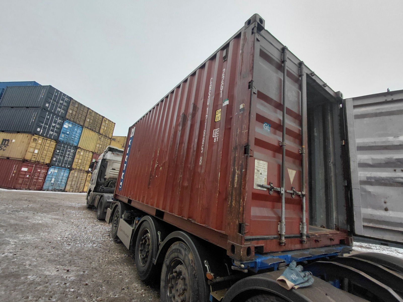 Морской контейнер CRSU1218858