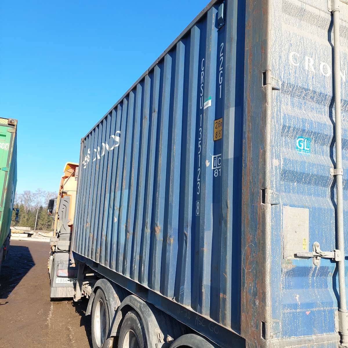 Морской контейнер CRSU1351238