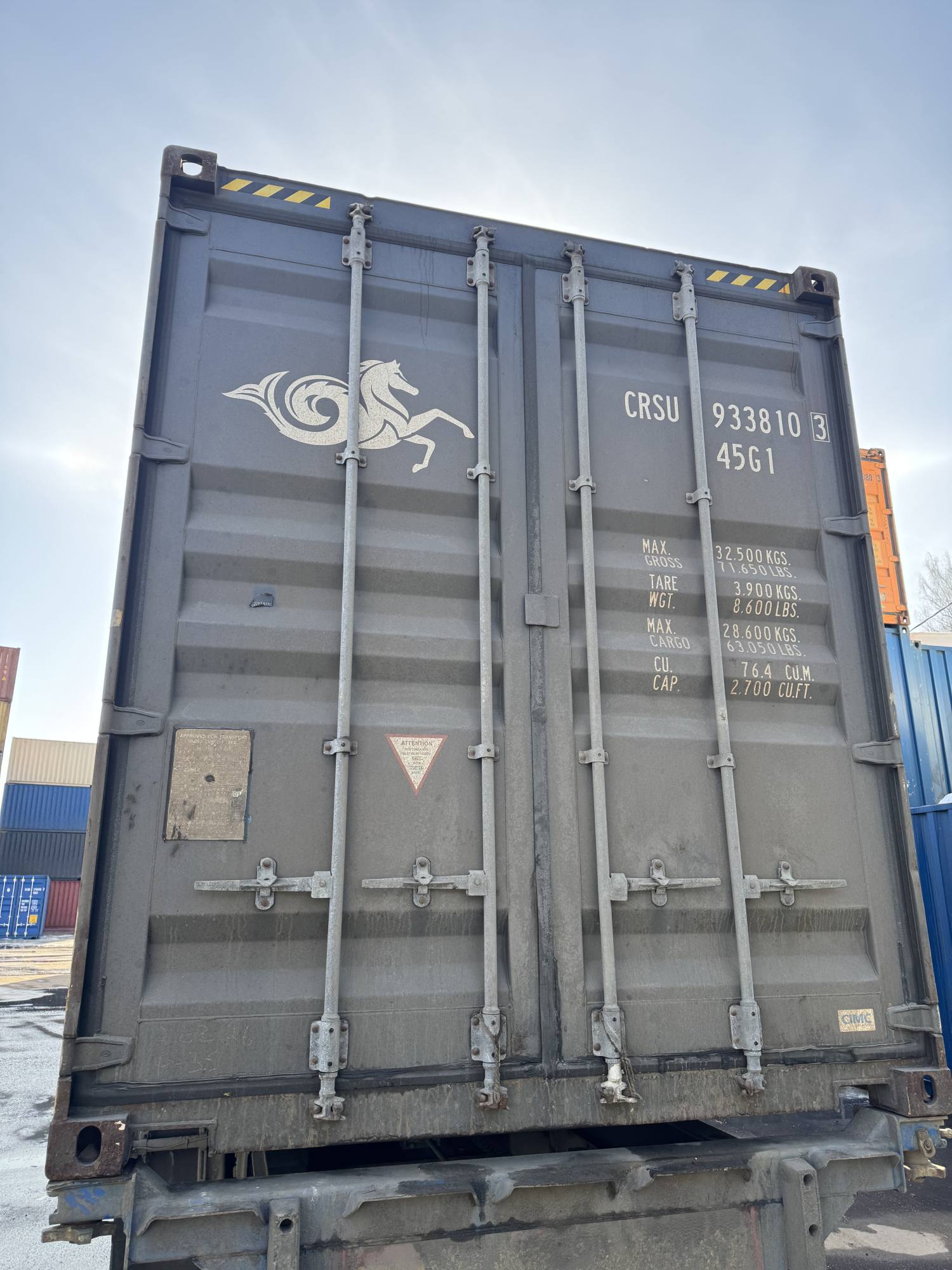 Морской контейнер CRSU9338103