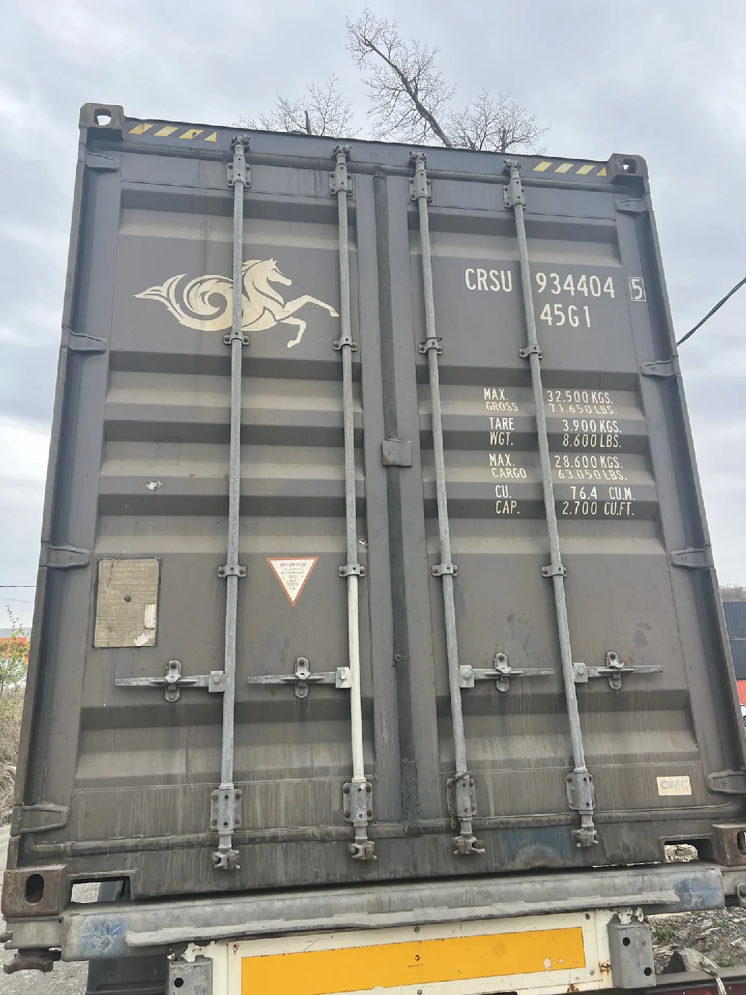 Морской контейнер CRSU9344045