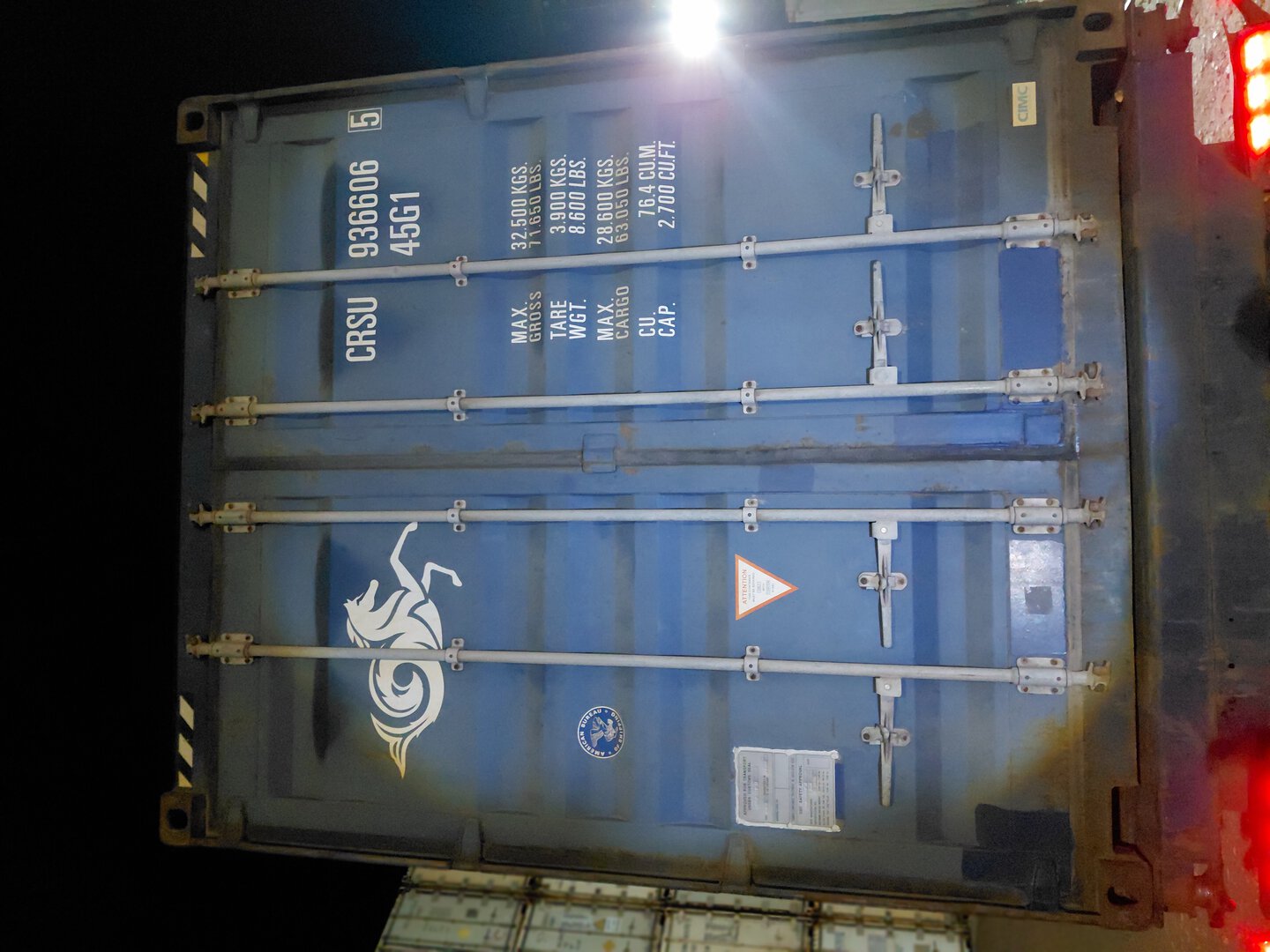 Морской контейнер CRSU9366065