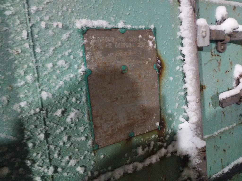 Морской контейнер CSLU1053667