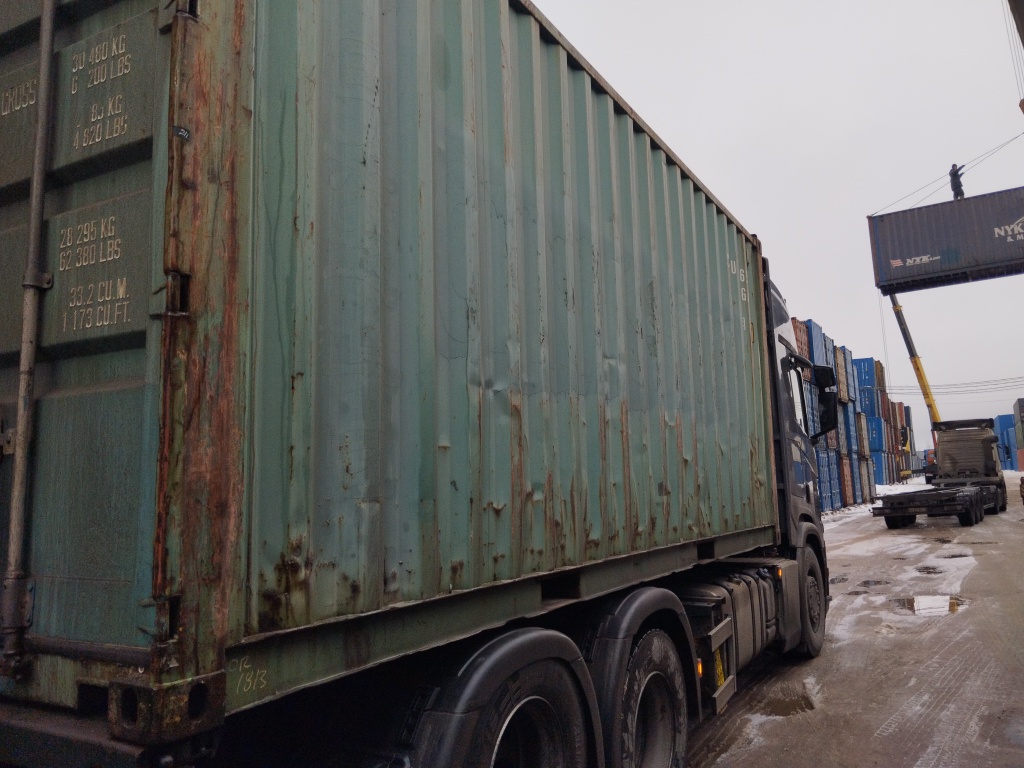 Морской контейнер CSLU1063916