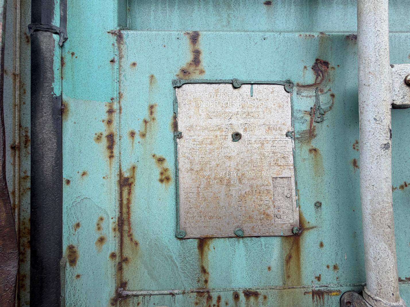 Морской контейнер CSLU1235830