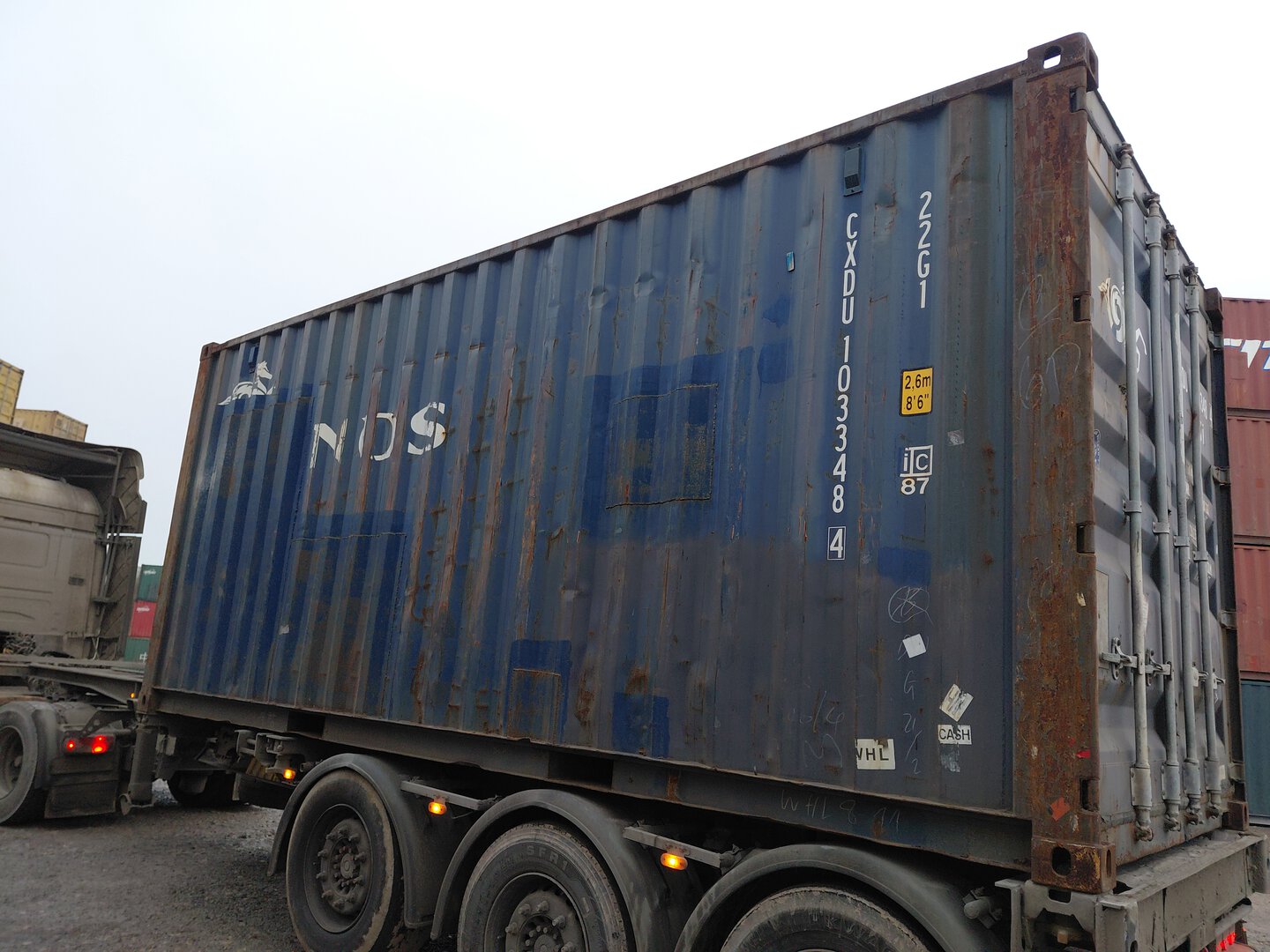 Морской контейнер CXDU1033484