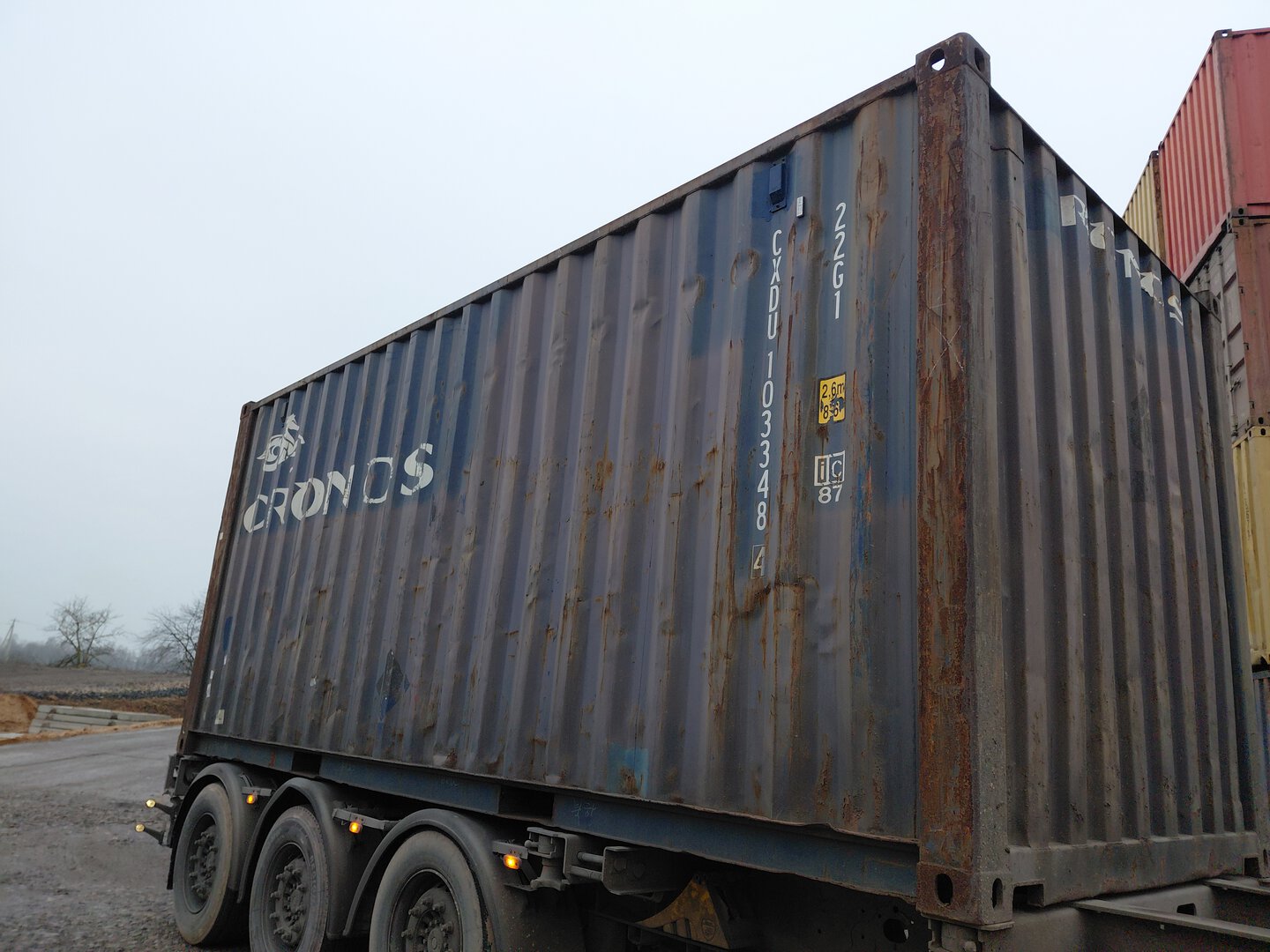 Морской контейнер CXDU1033484