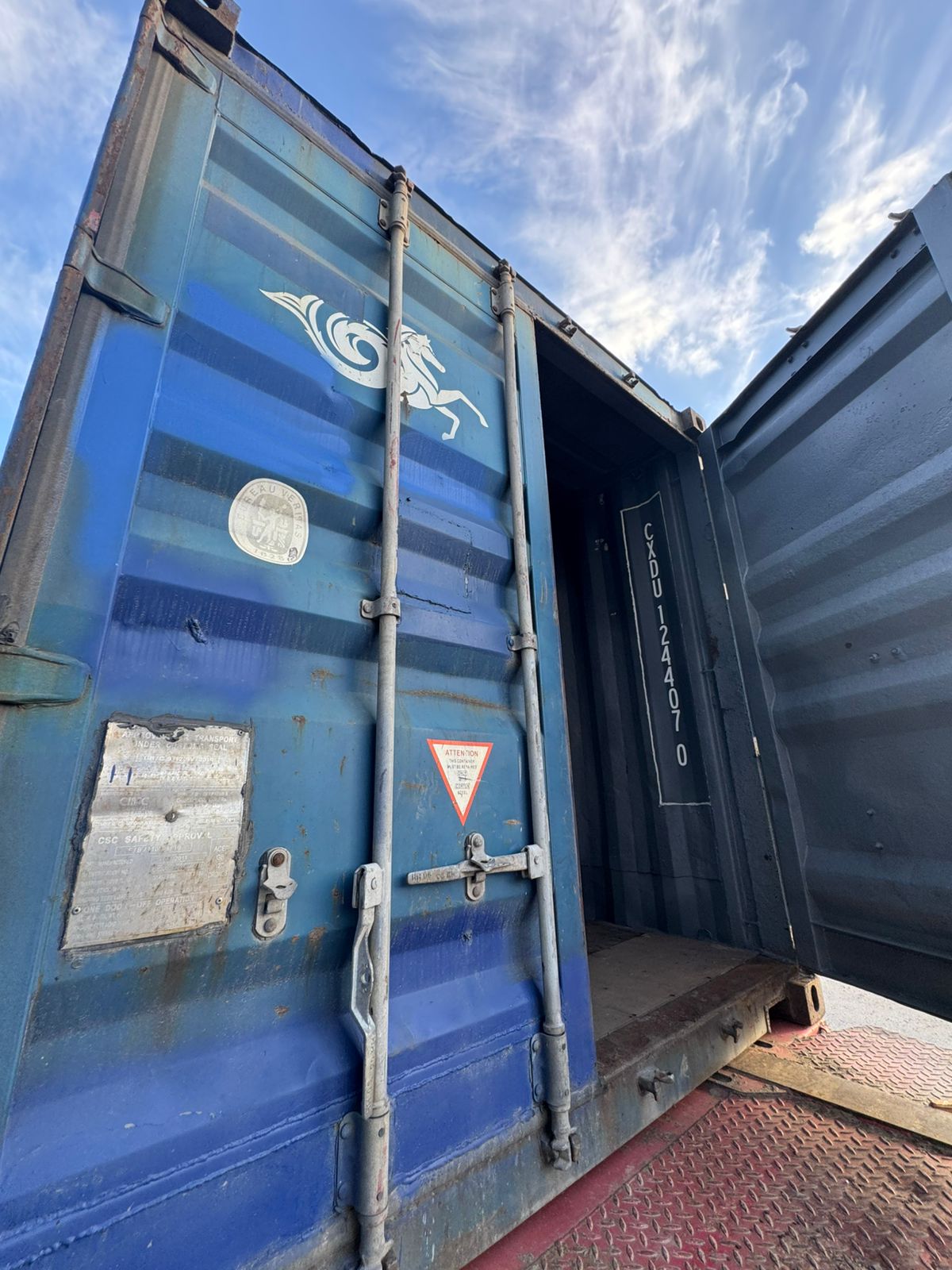 Морской контейнер CXDU1244070