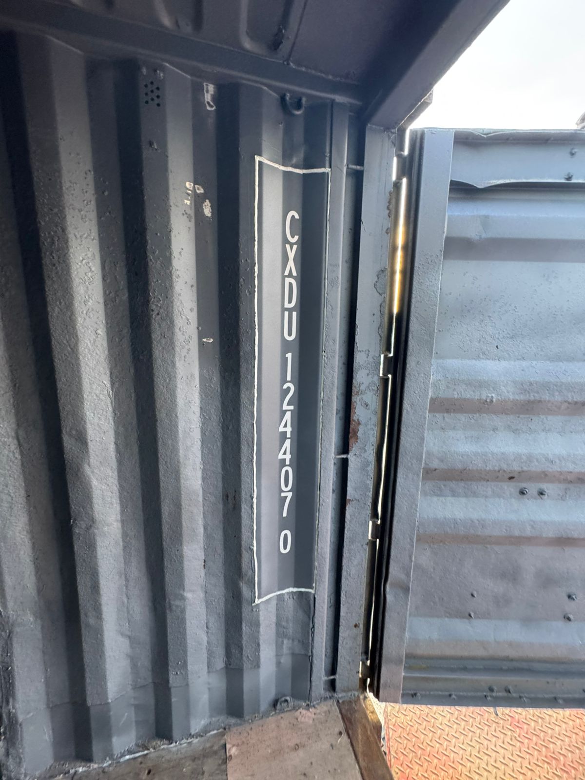 Морской контейнер CXDU1244070