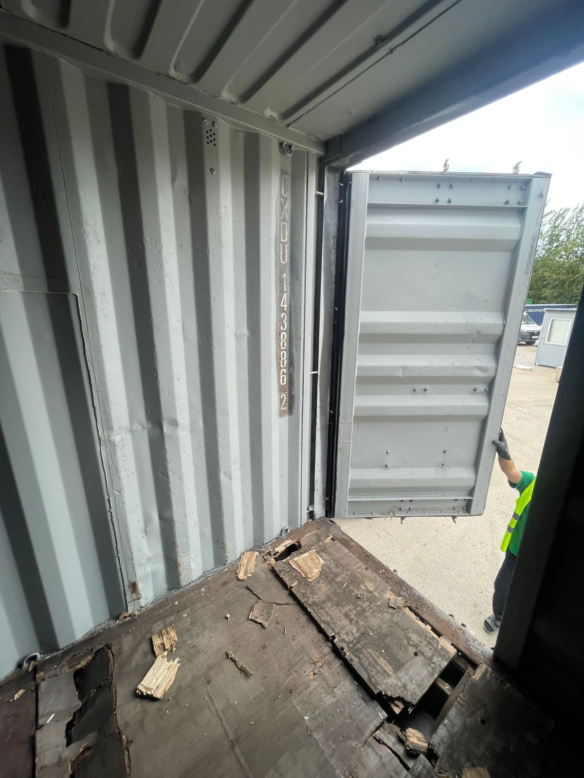 Морской контейнер CXDU1438862