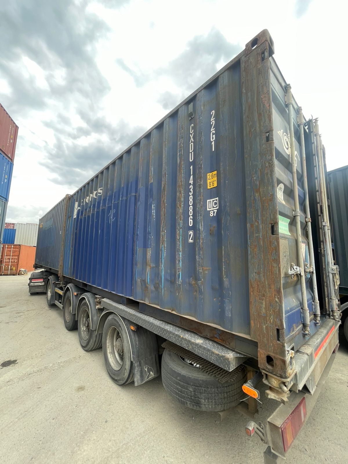 Морской контейнер CXDU1438862