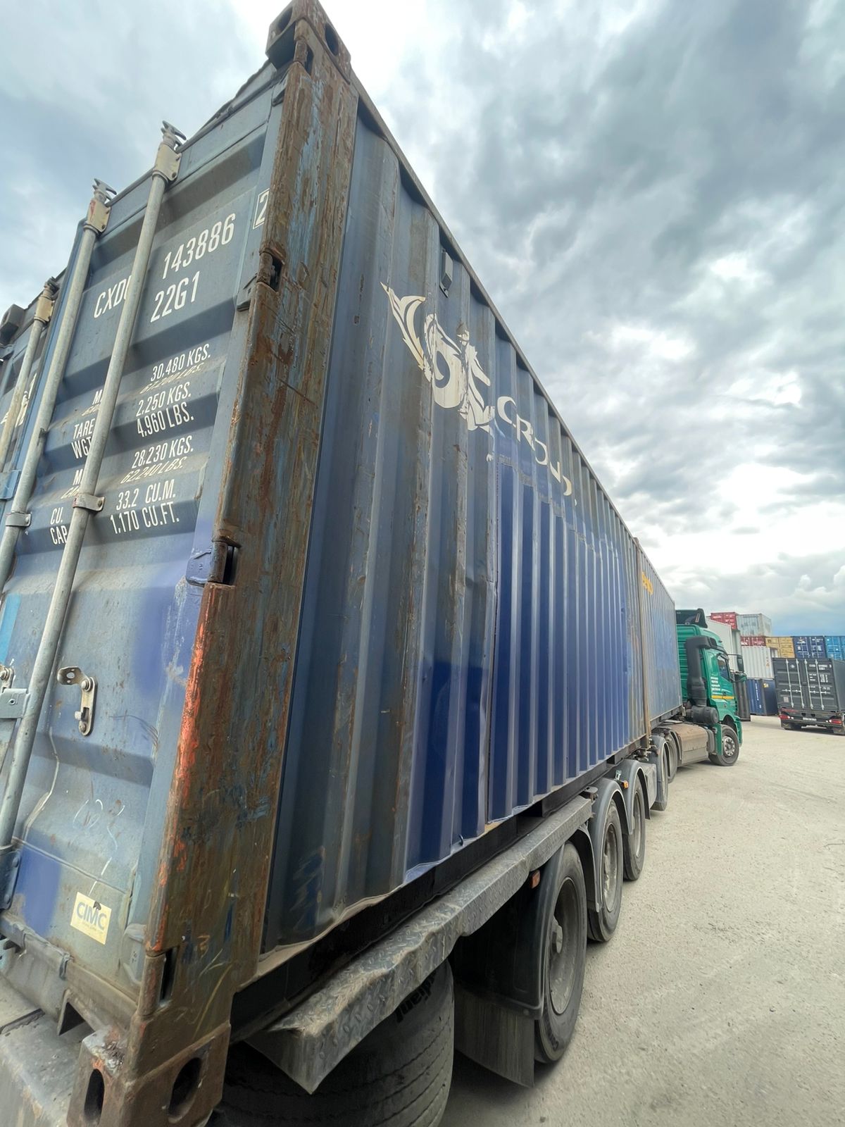Морской контейнер CXDU1438862