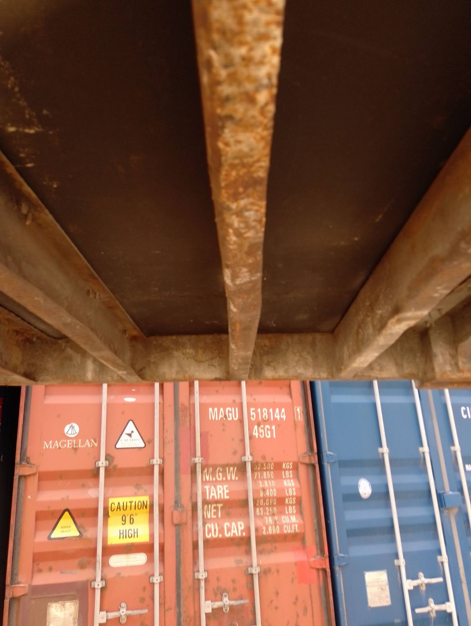 Морской контейнер CXDU1439914