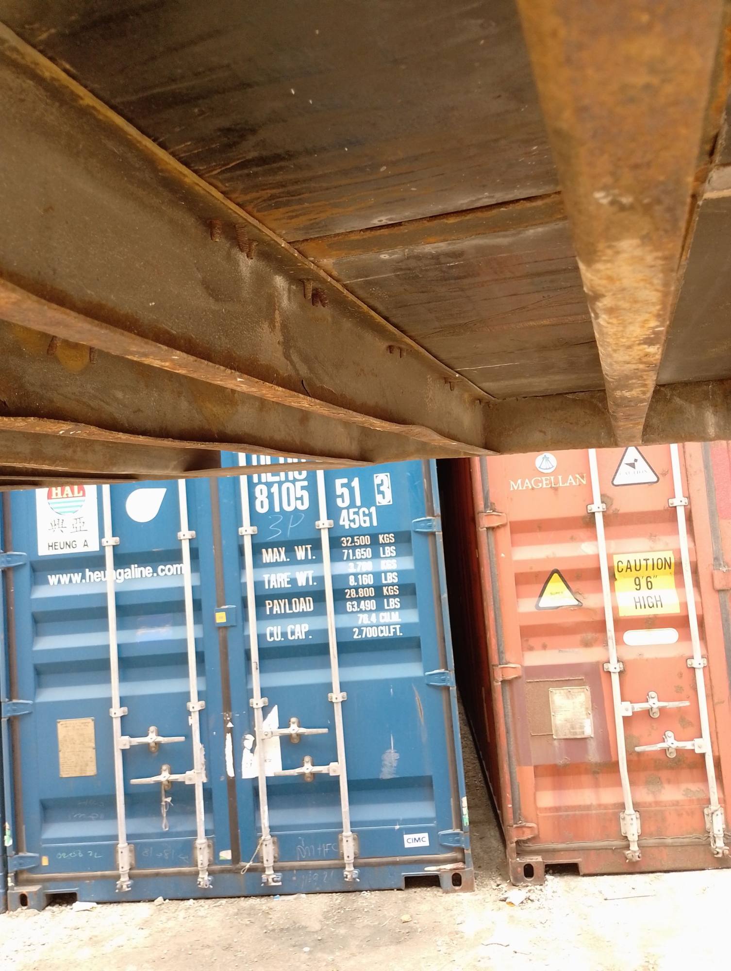 Морской контейнер CXDU1439914