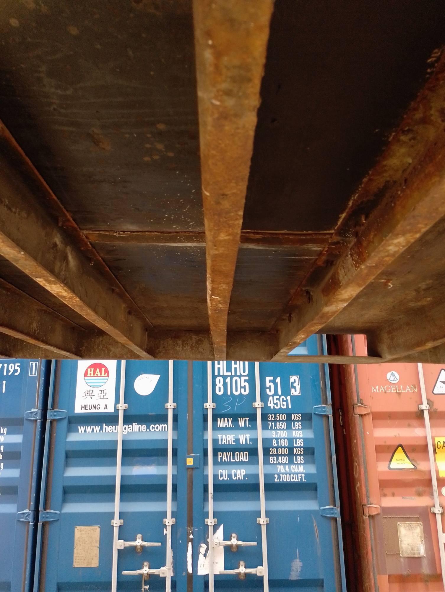 Морской контейнер CXDU1439914