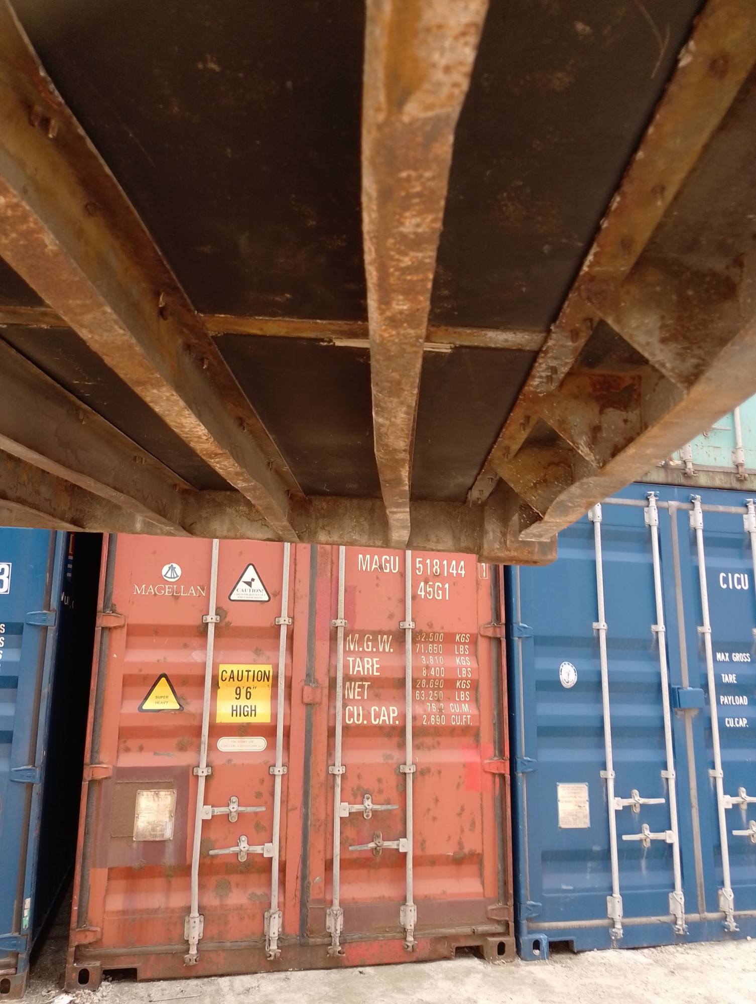 Морской контейнер CXDU1439914