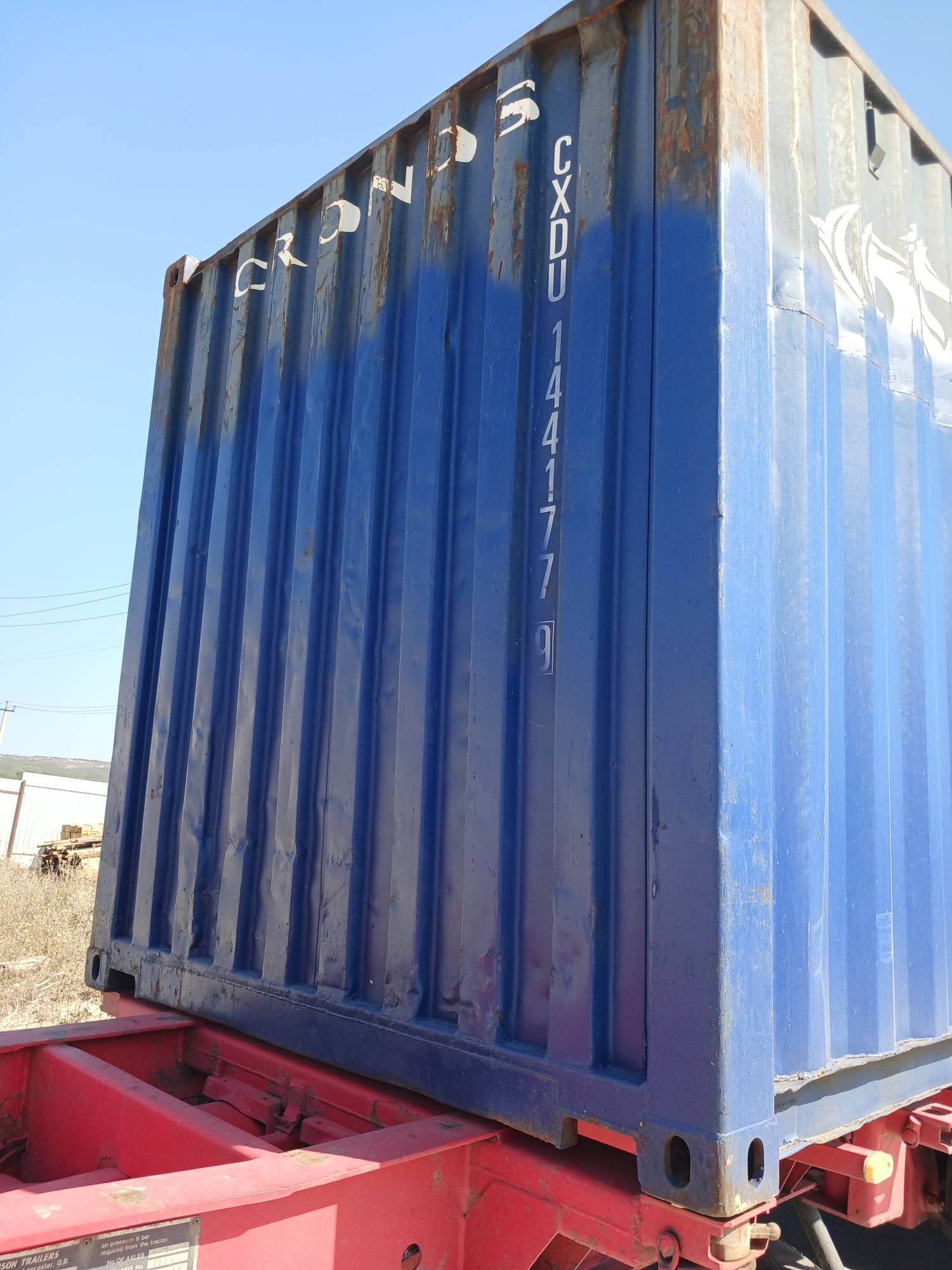 Морской контейнер CXDU1441779