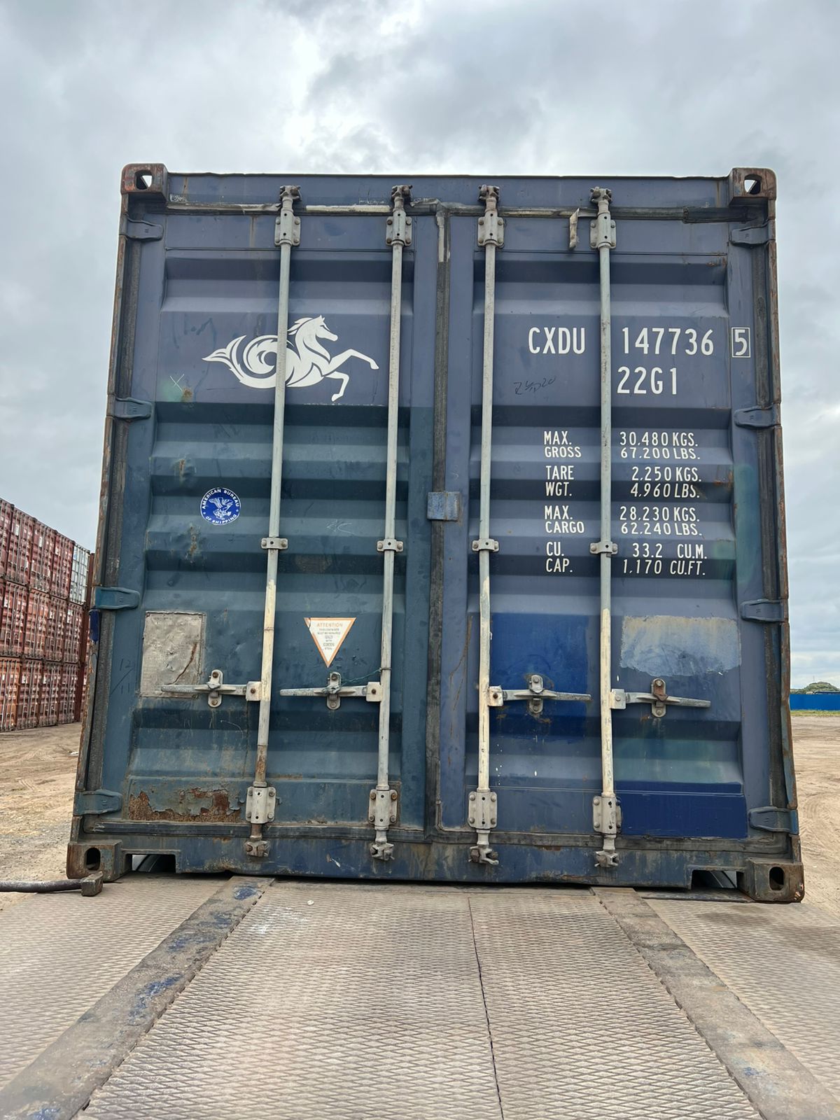 Морской контейнер CXDU1477365