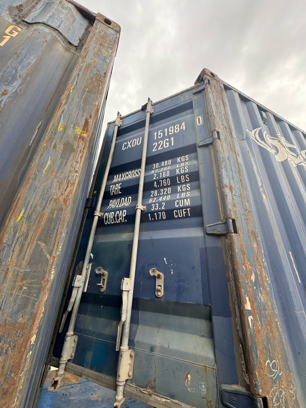 Морской контейнер CXDU1519840