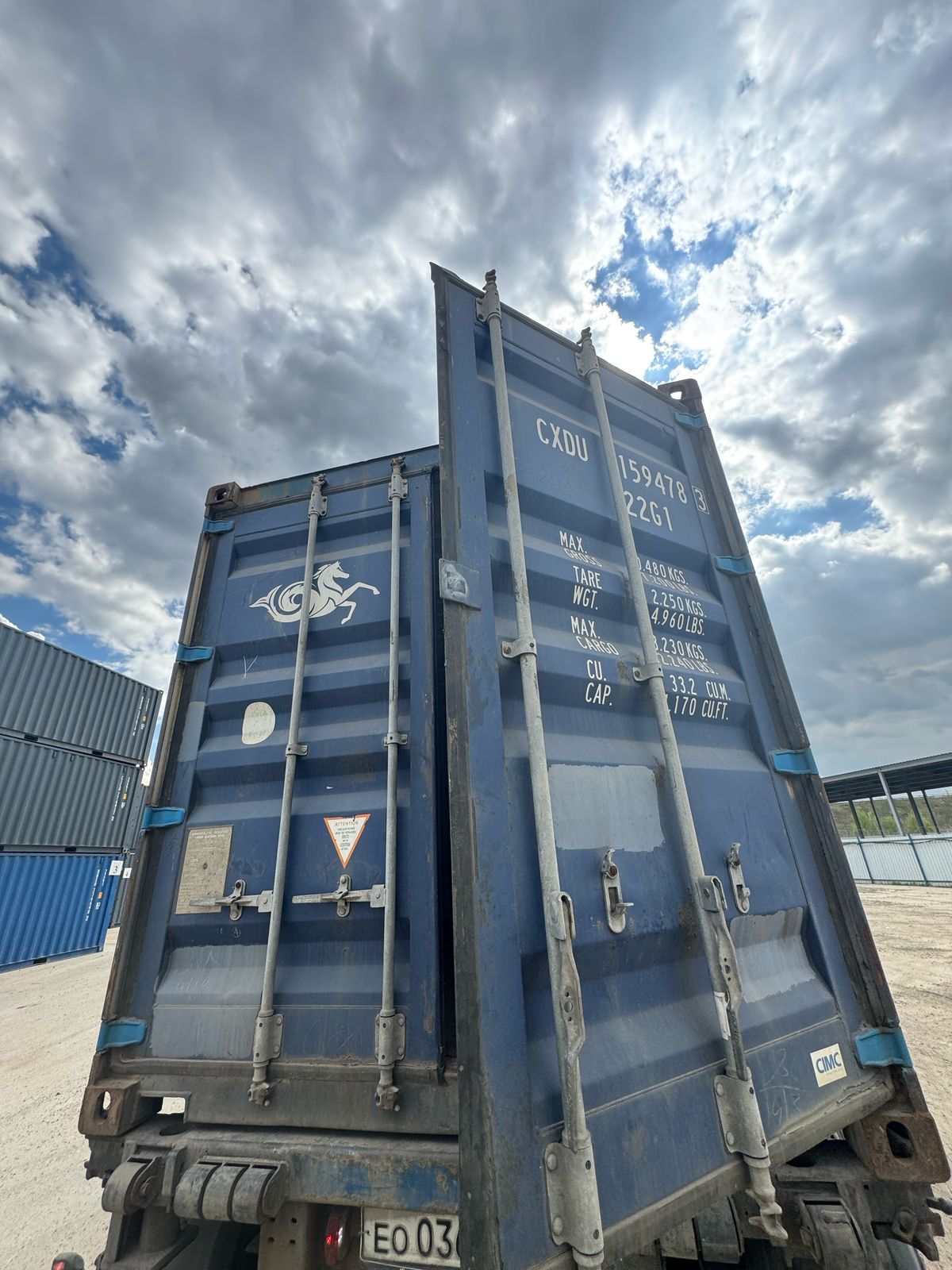 Морской контейнер CXDU1594783