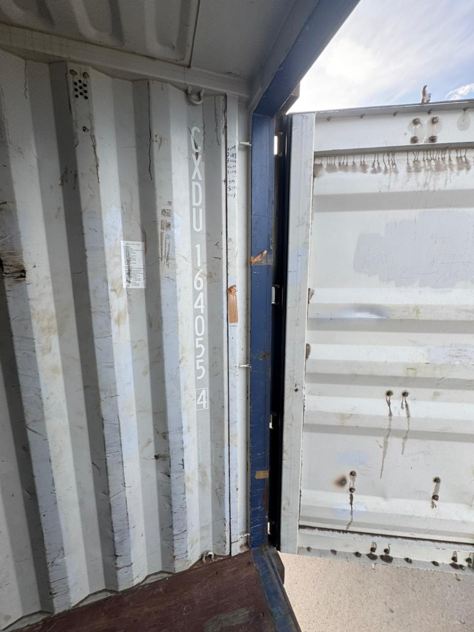 Морской контейнер CXDU1640554