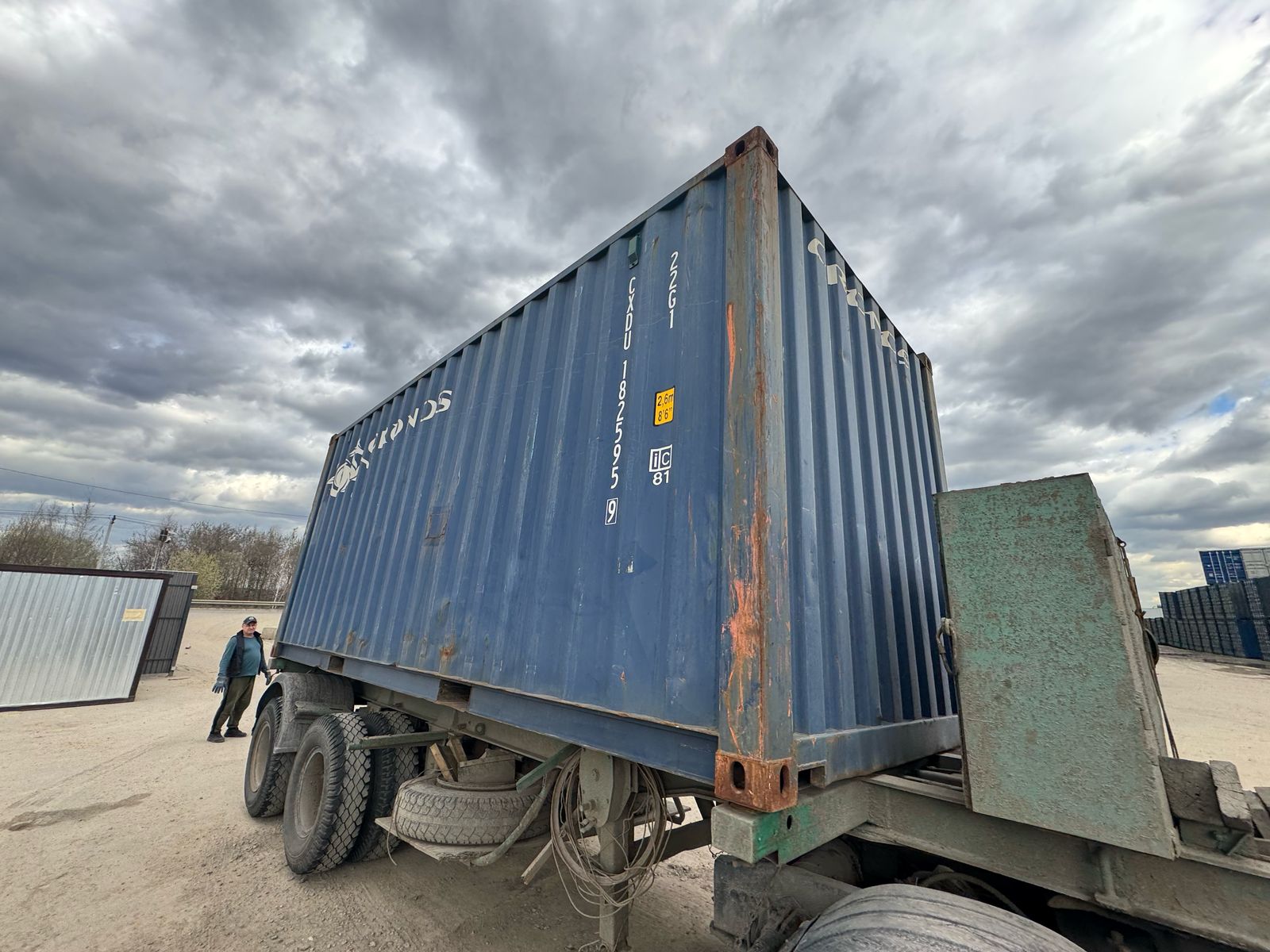 Морской контейнер CXDU1825959