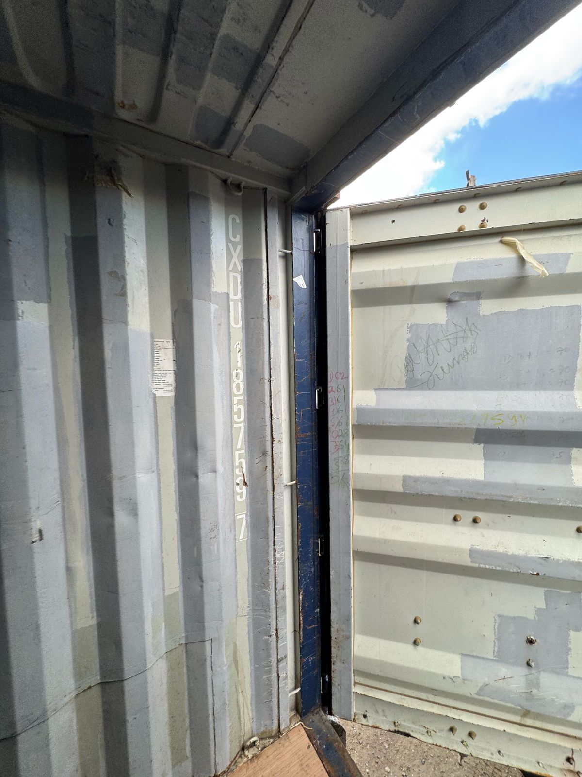 Морской контейнер CXDU1857597