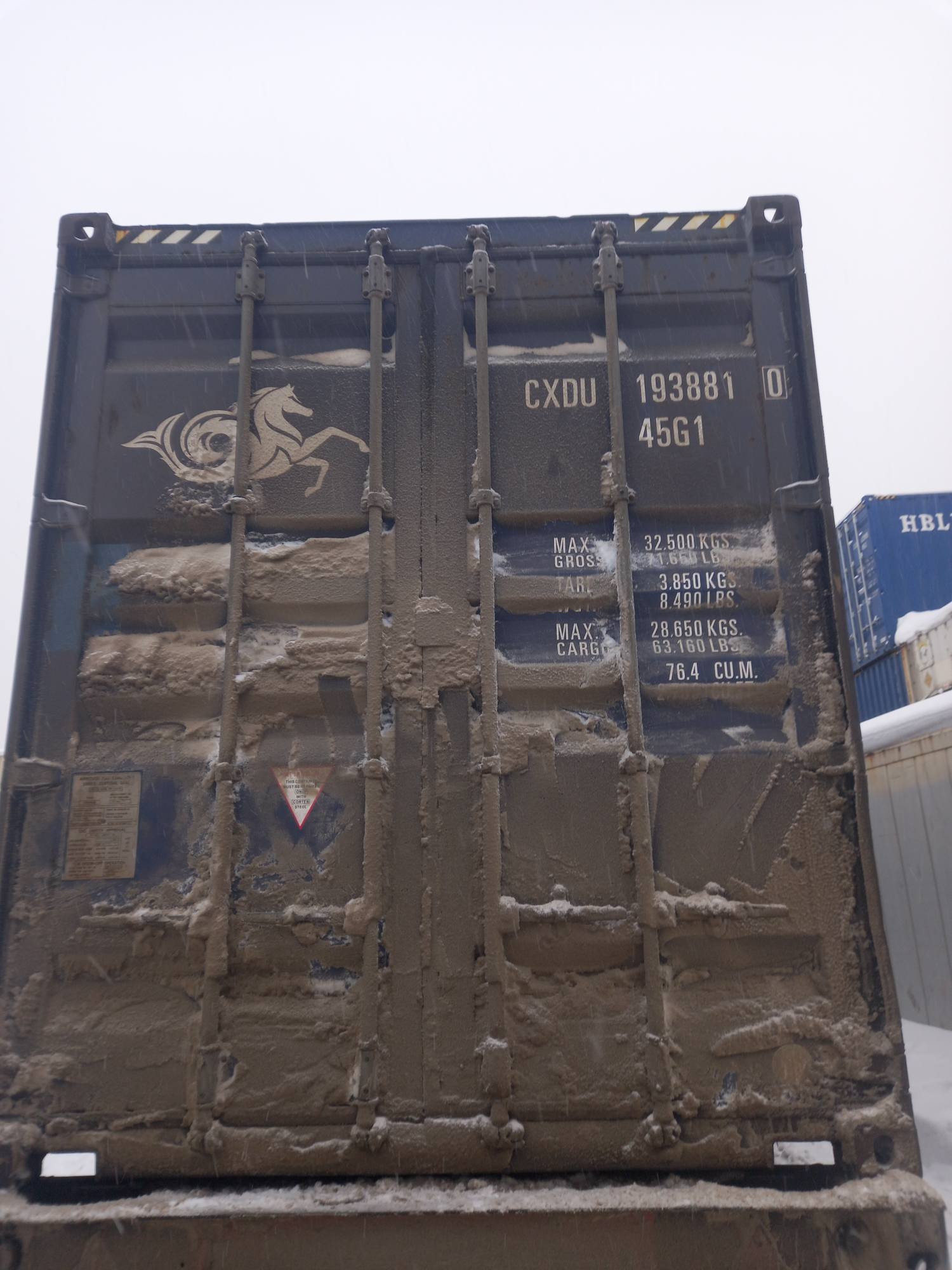 Морской контейнер CXDU1938810