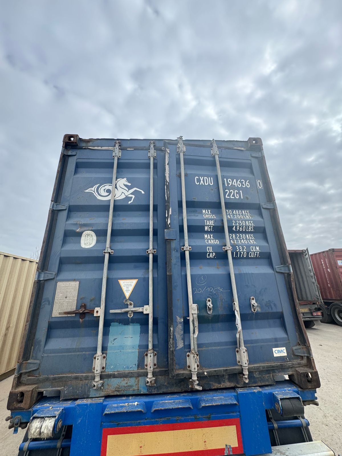 Морской контейнер CXDU1946360