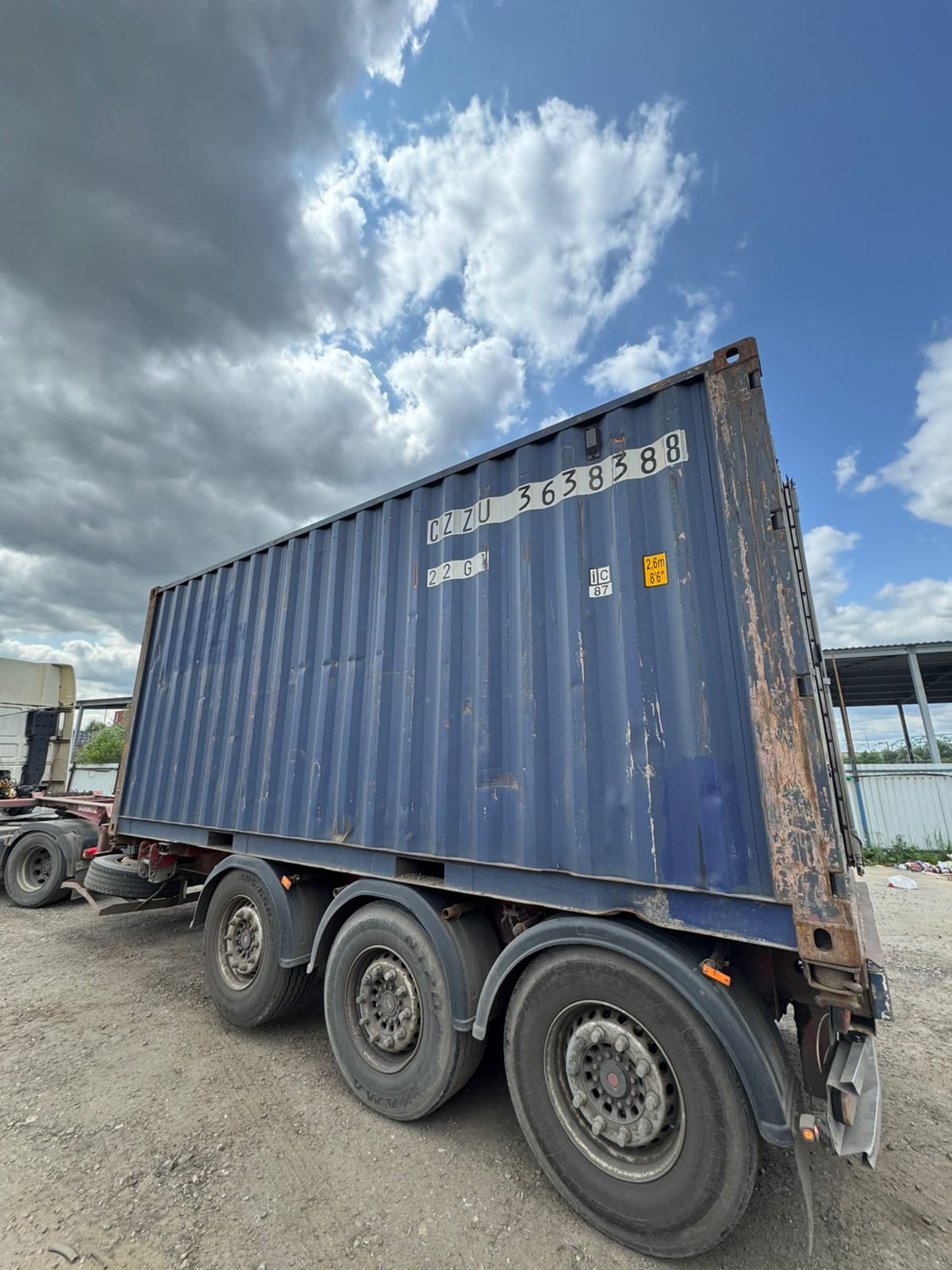 Морской контейнер CZZU3638388