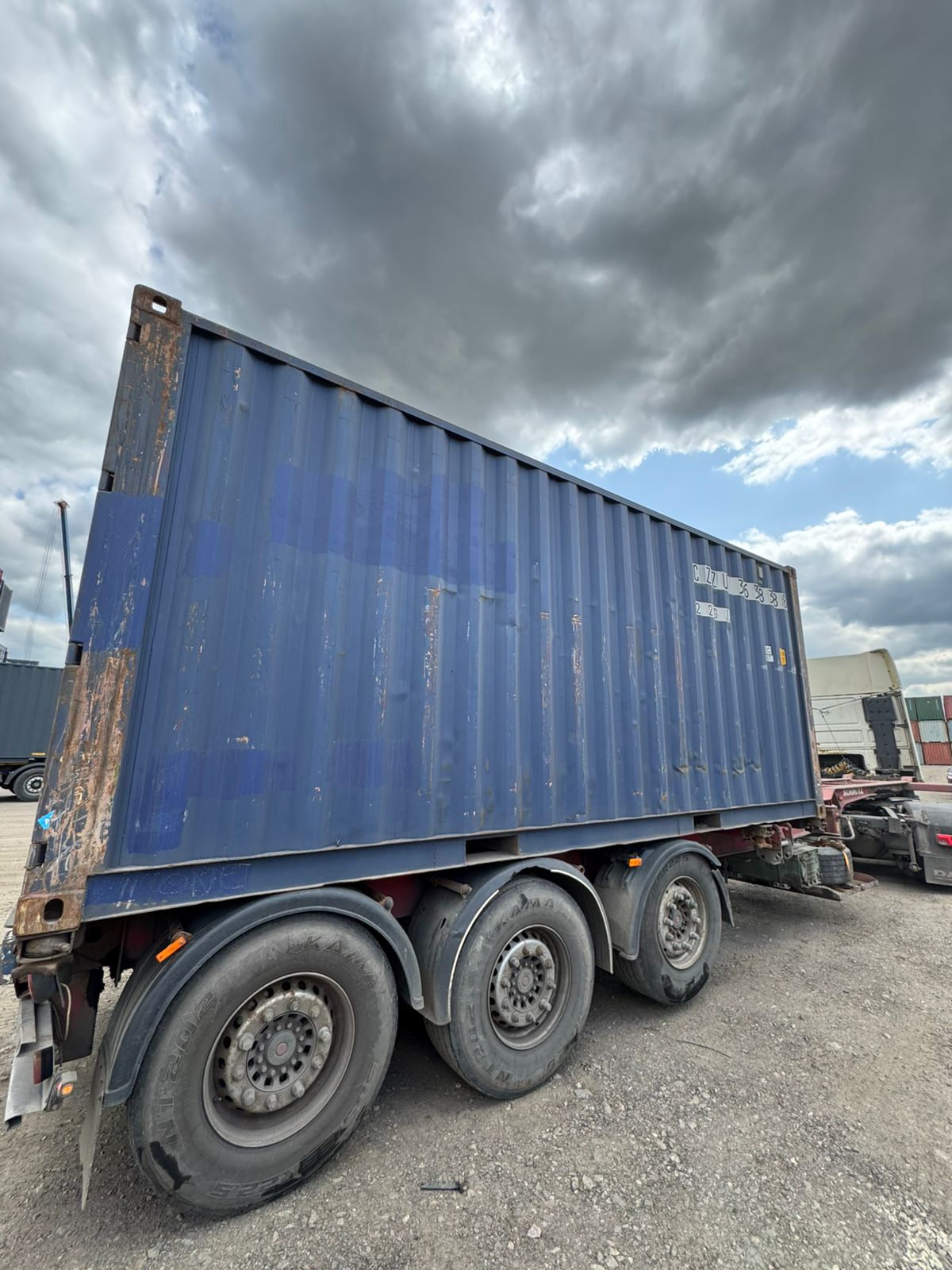 Морской контейнер CZZU3638388