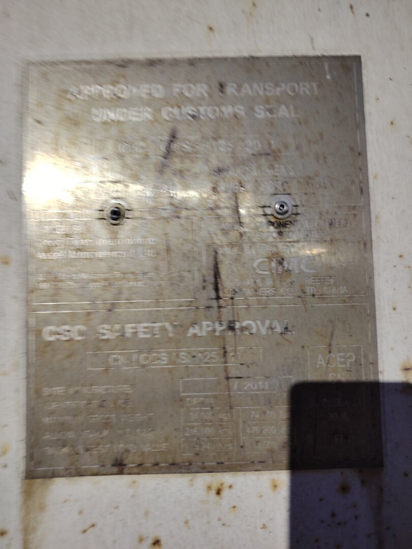 Морской контейнер DFOU6123064