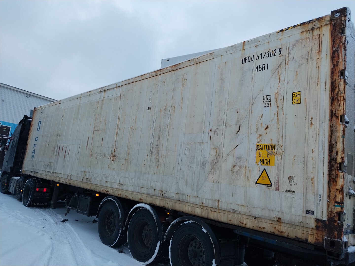 Морской контейнер DFOU6123629