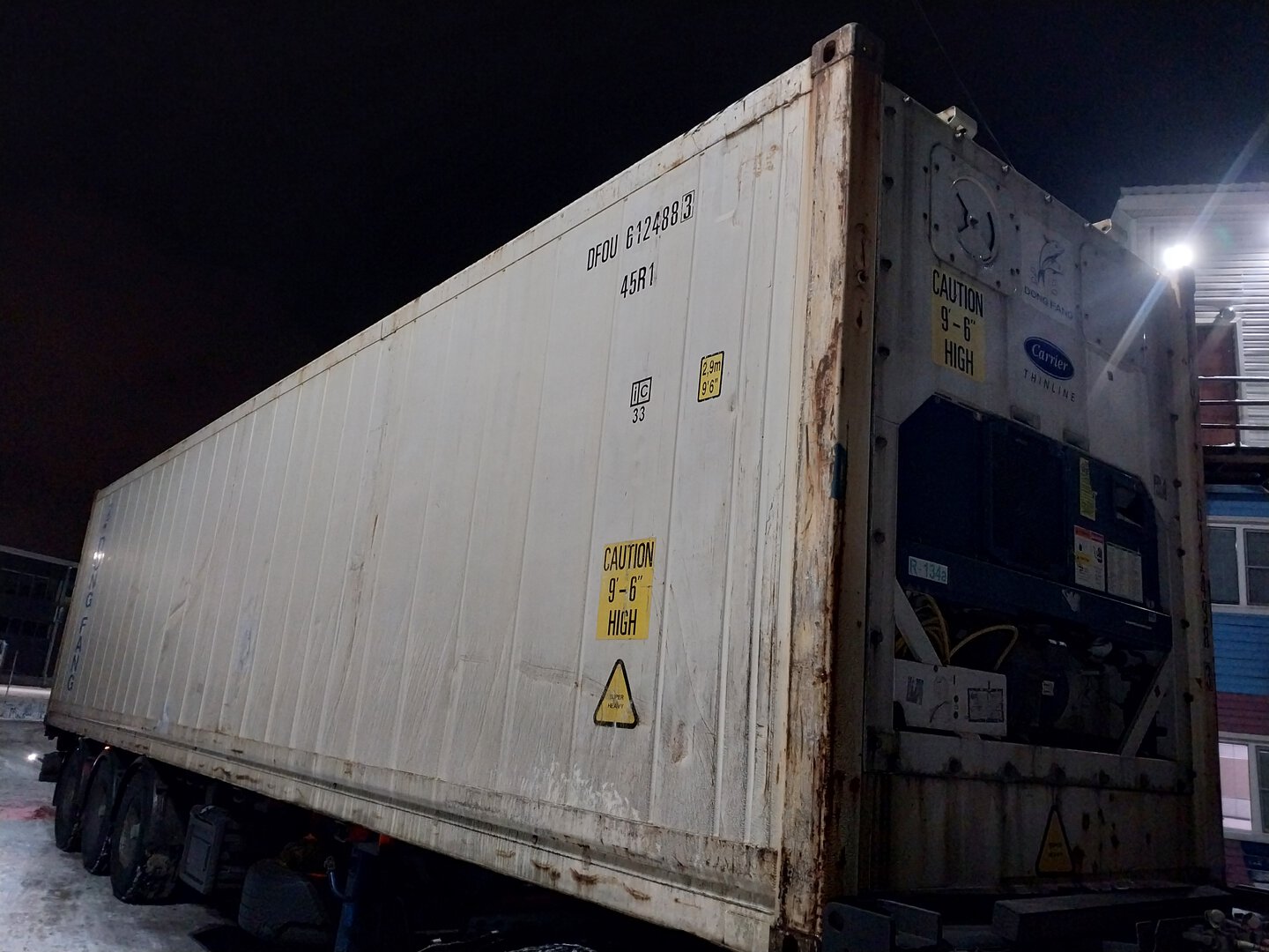 Морской контейнер DFOU6124883