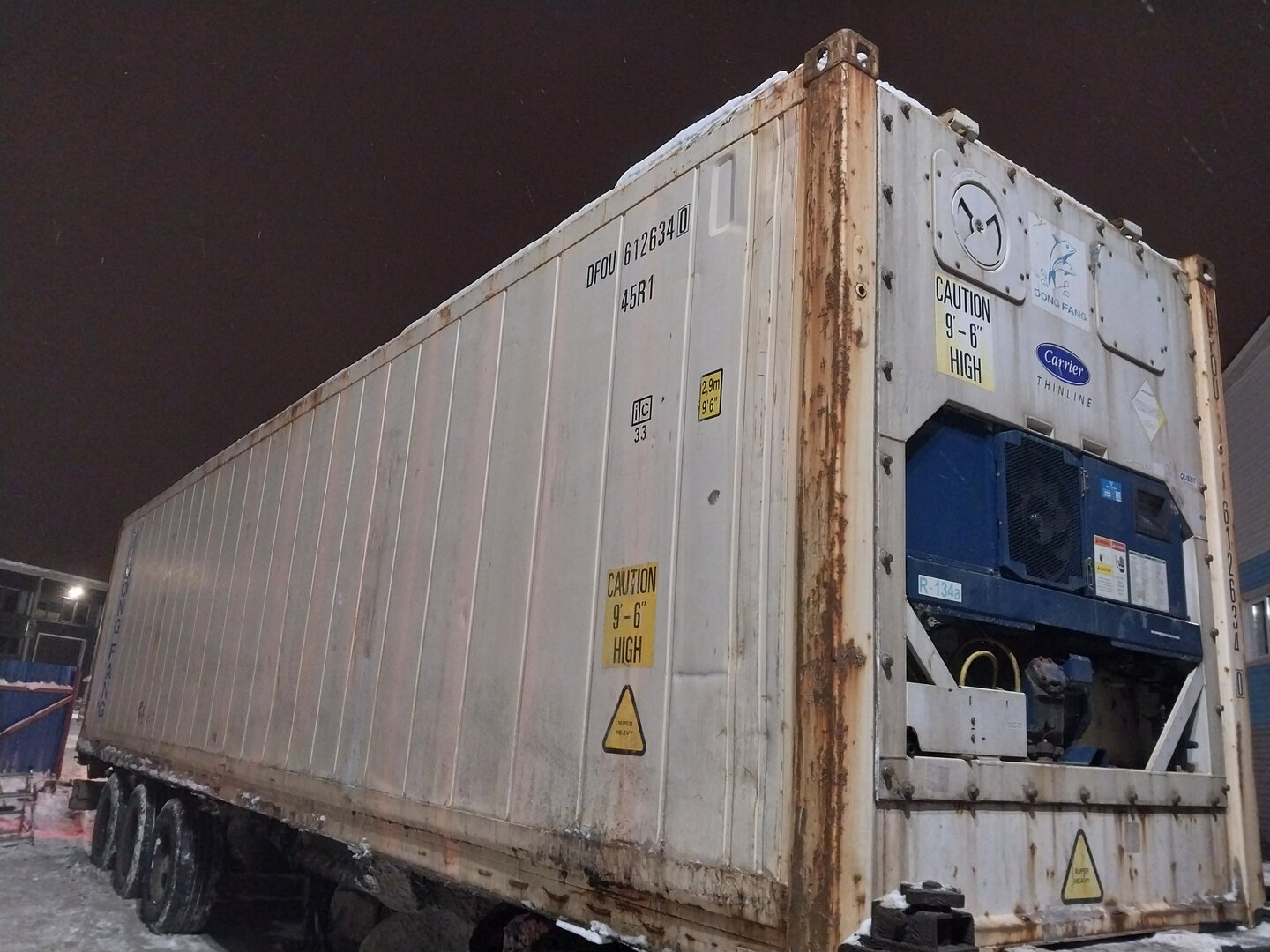 Морской контейнер DFOU6126340