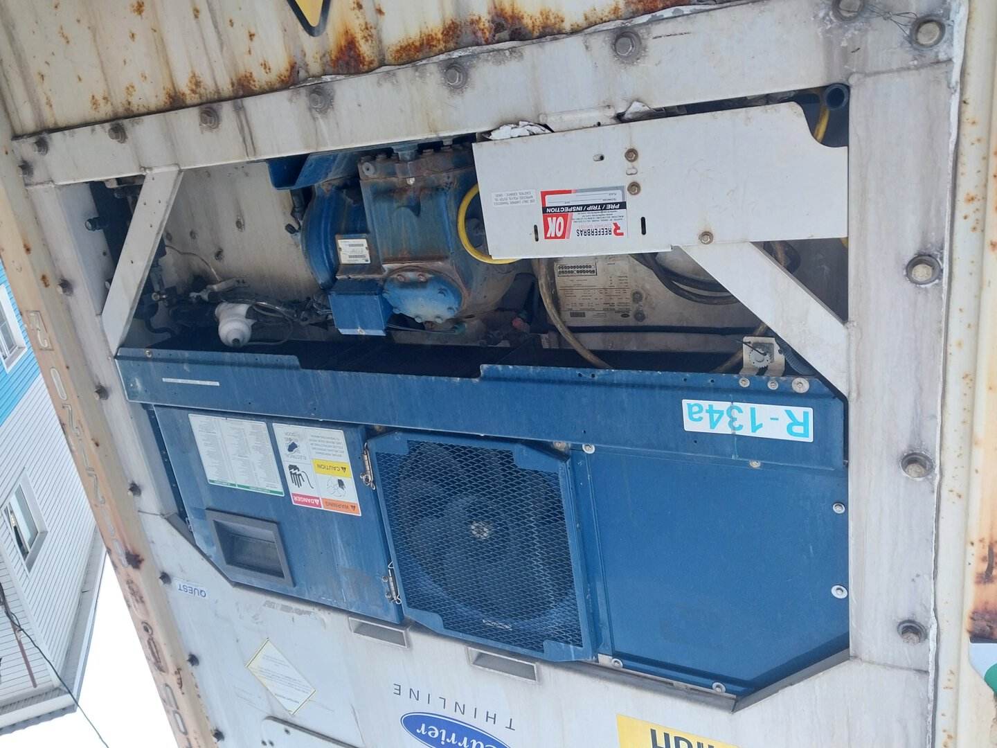 Морской контейнер DFOU6127202