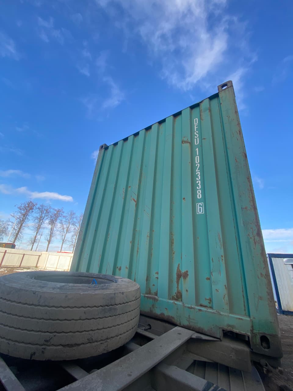 Морской контейнер DFSU1023386