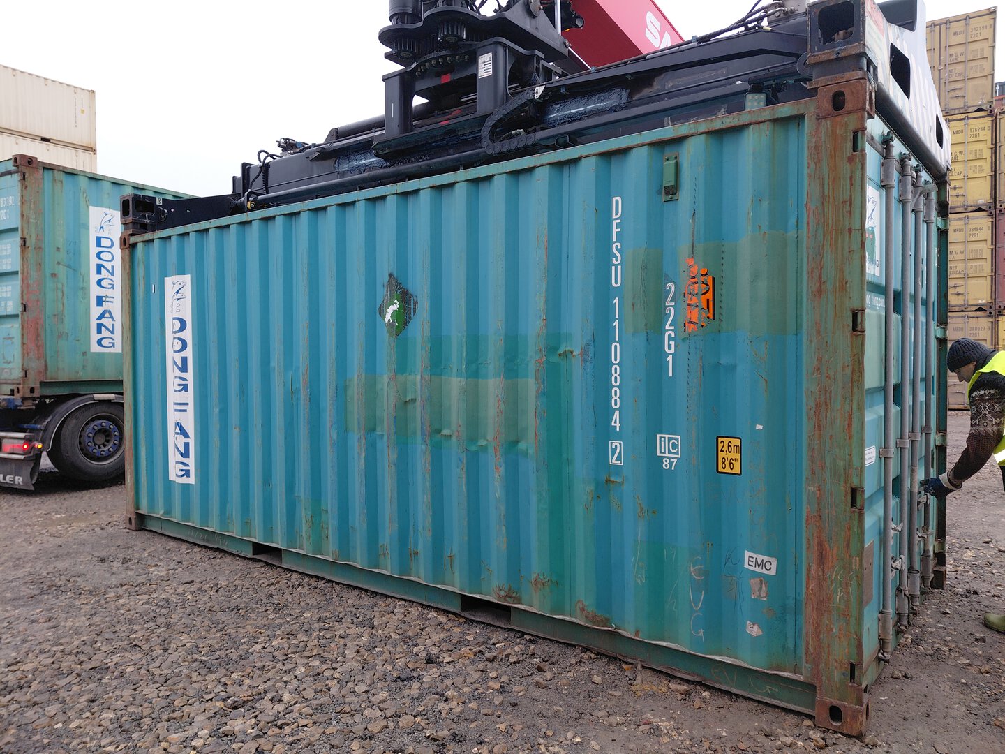 Морской контейнер DFSU1108842