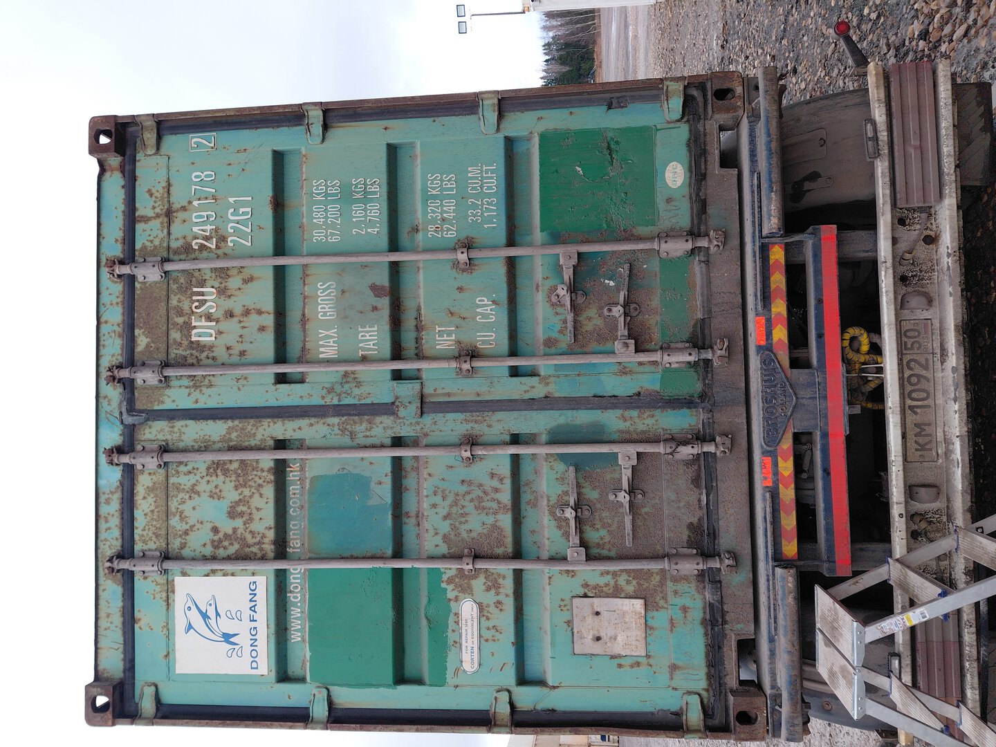 Морской контейнер DFSU2491782