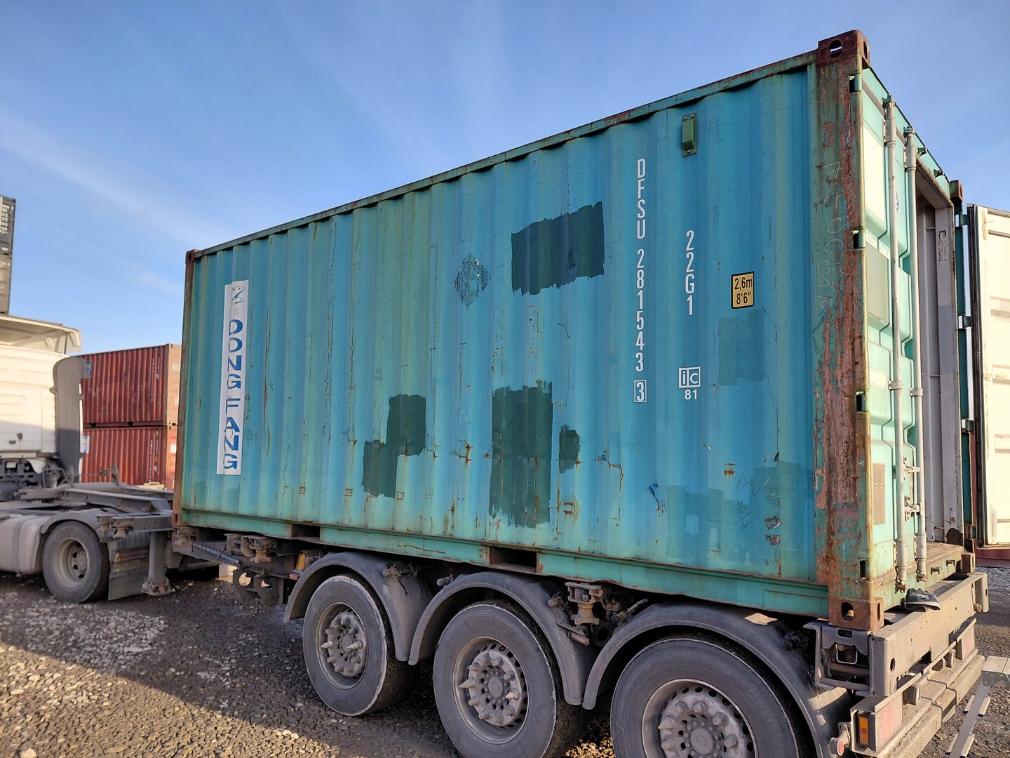 Морской контейнер DFSU2815433