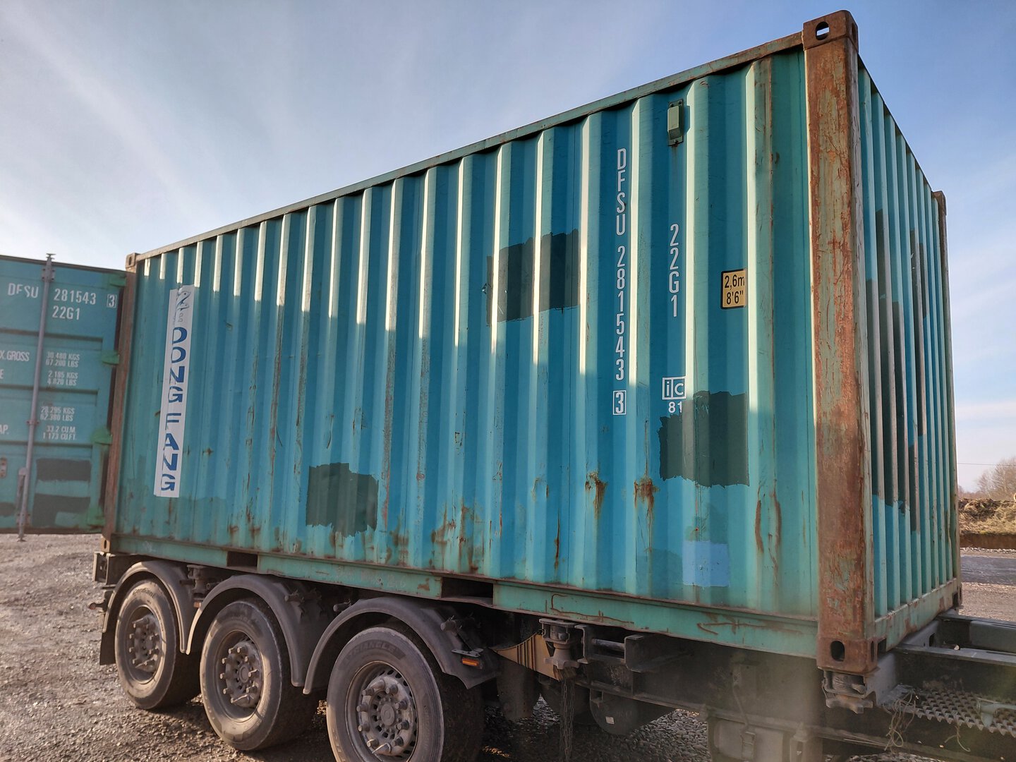 Морской контейнер DFSU2815433